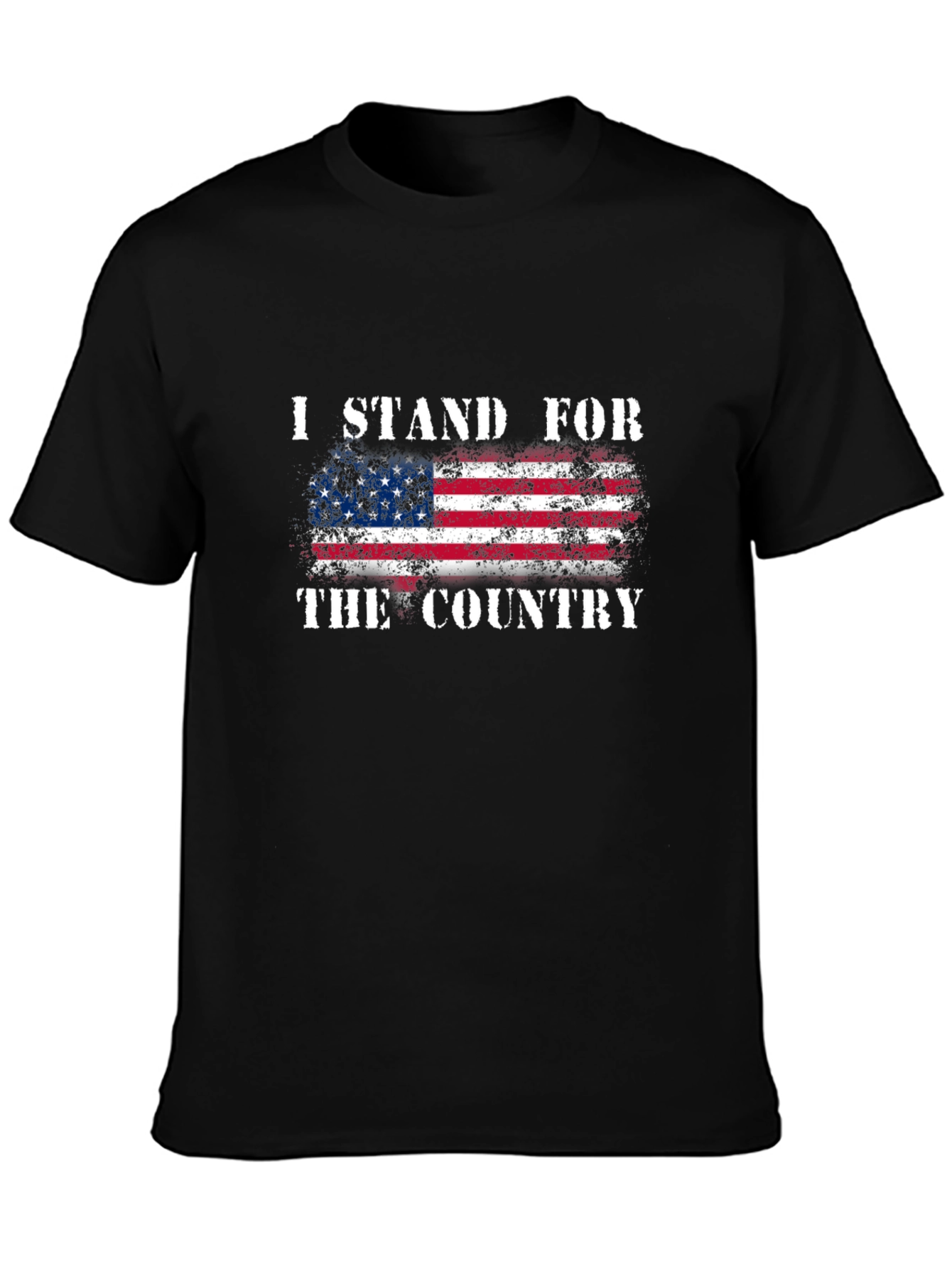 I Stand For The Country Patriotic T-Shirt