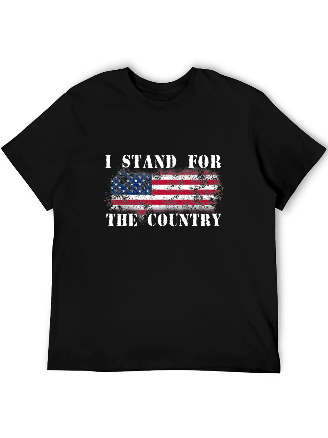 I Stand For The Country Patriotic T-Shirt