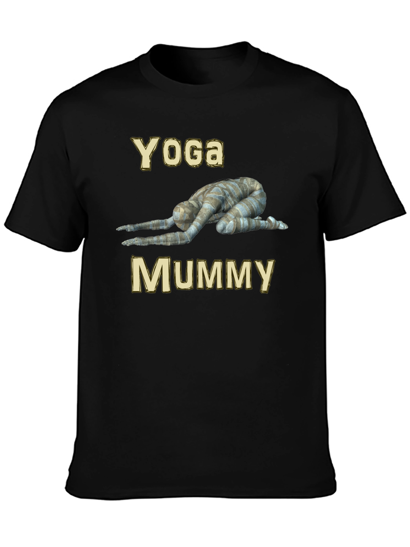 Yoga Mummy Graphic T-Shirt