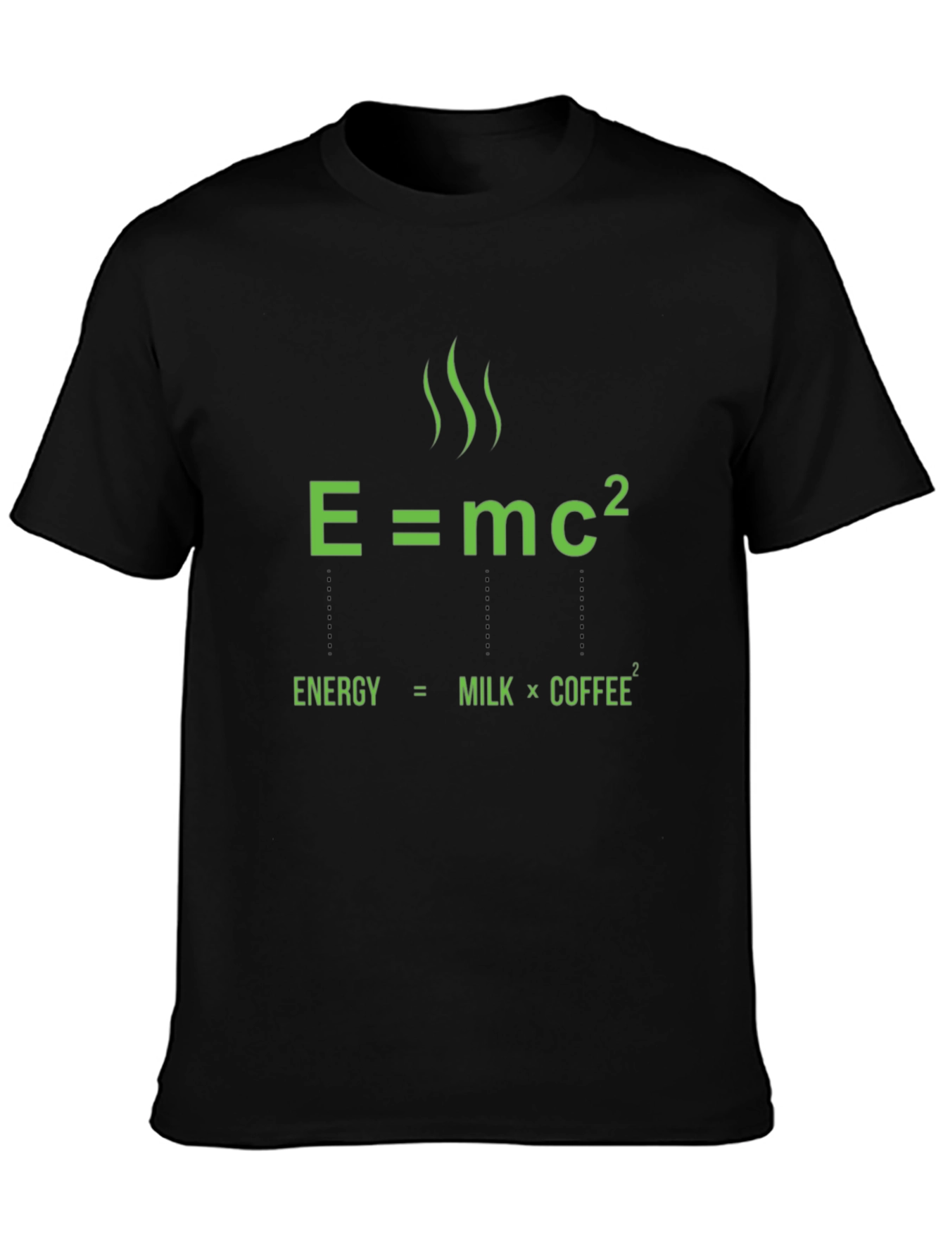 Energy = Milk x Coffee Graphic Tee