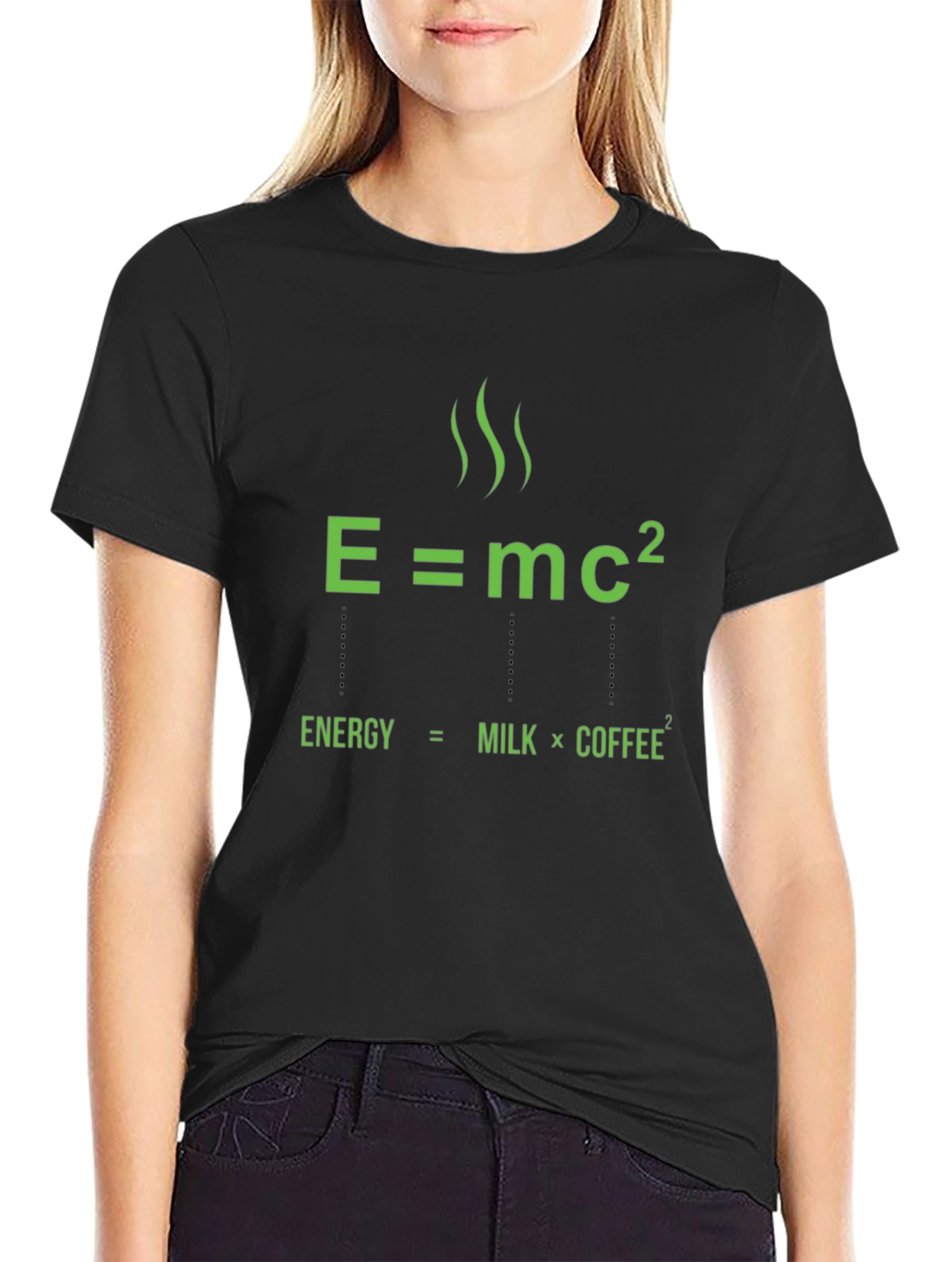 Energy = Milk x Coffee Graphic Tee