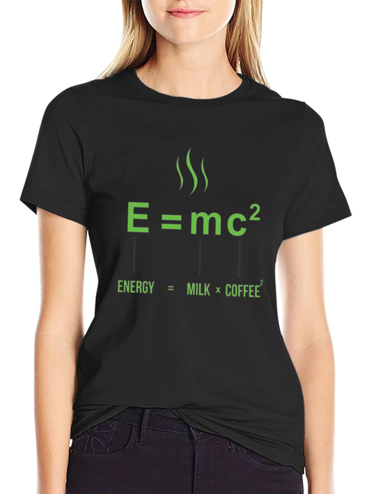 Energy = Milk x Coffee Graphic Tee