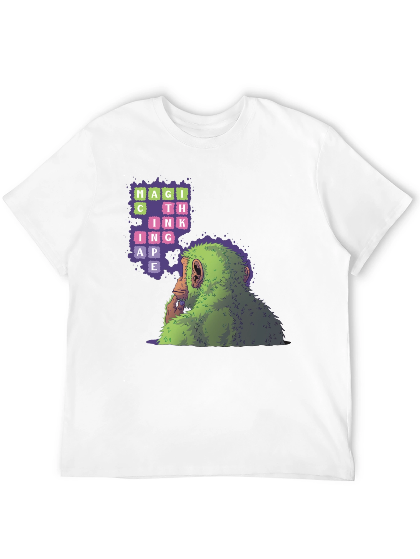 Magic Think Ape Graphic Tee - Black