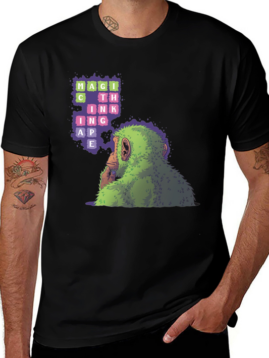 Magic Think Ape Graphic Tee - Black