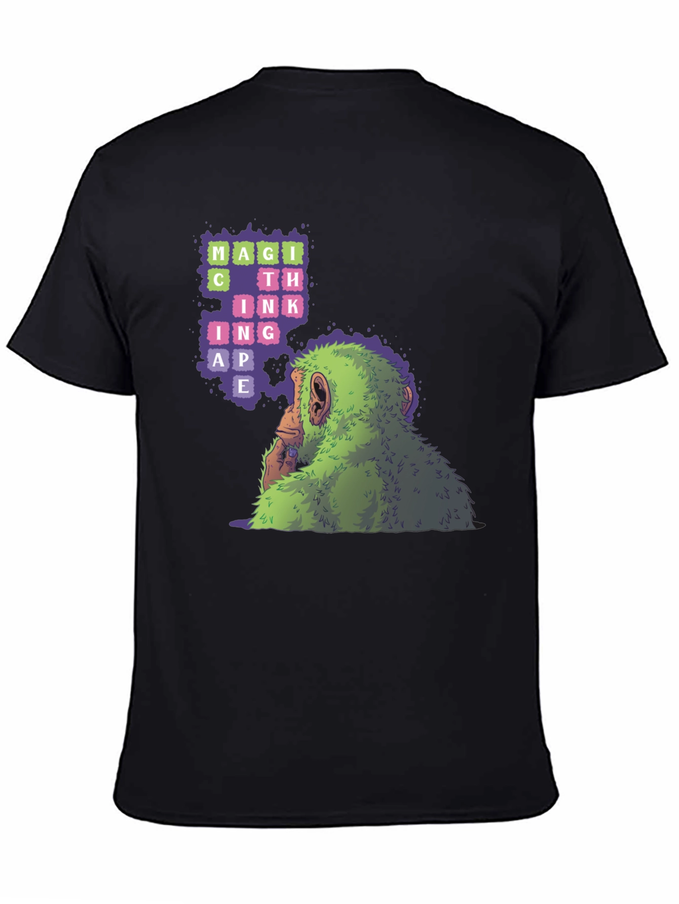 Magic Think Ape Graphic Tee - Black