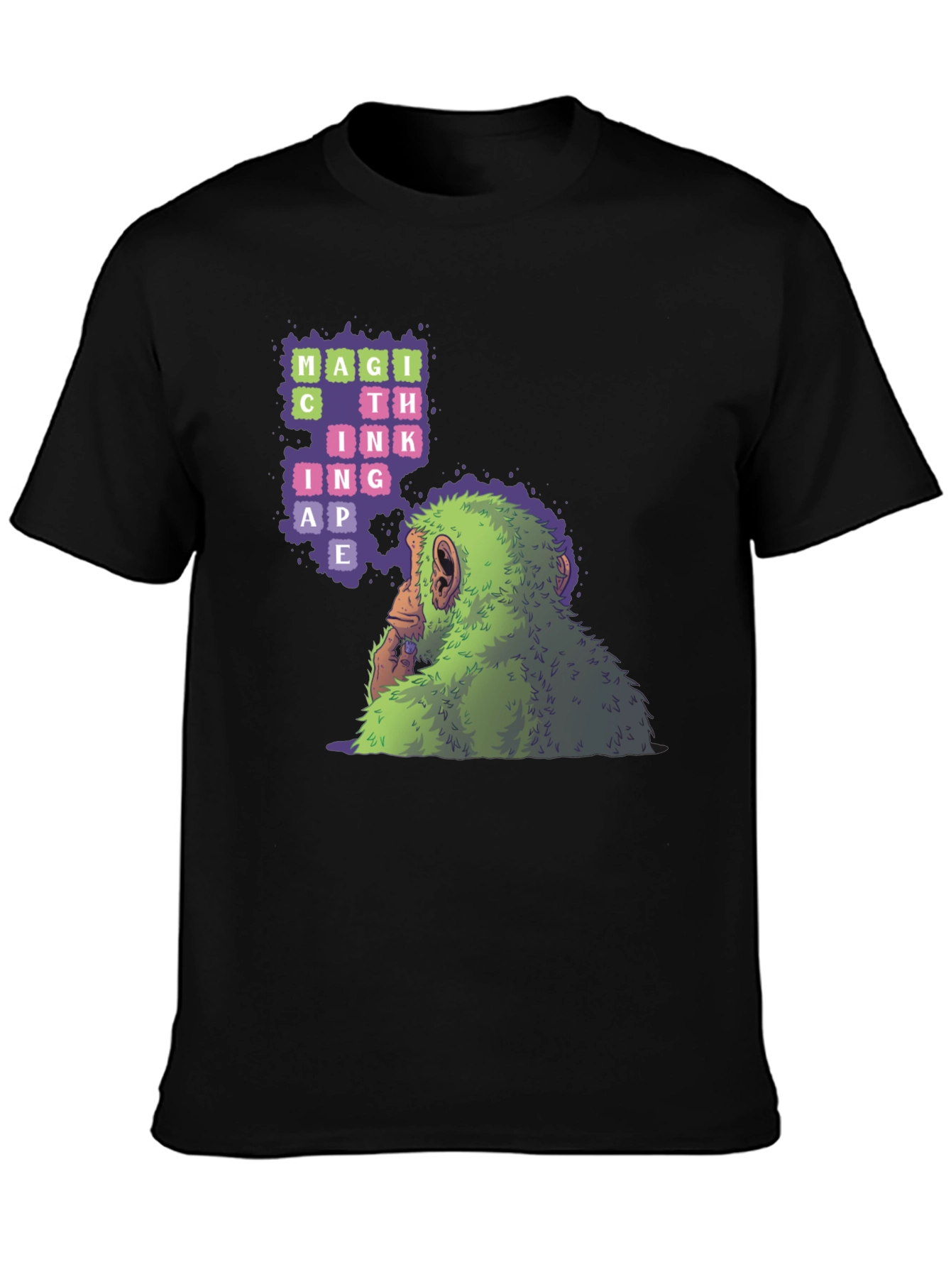 Magic Think Ape Graphic Tee - Black