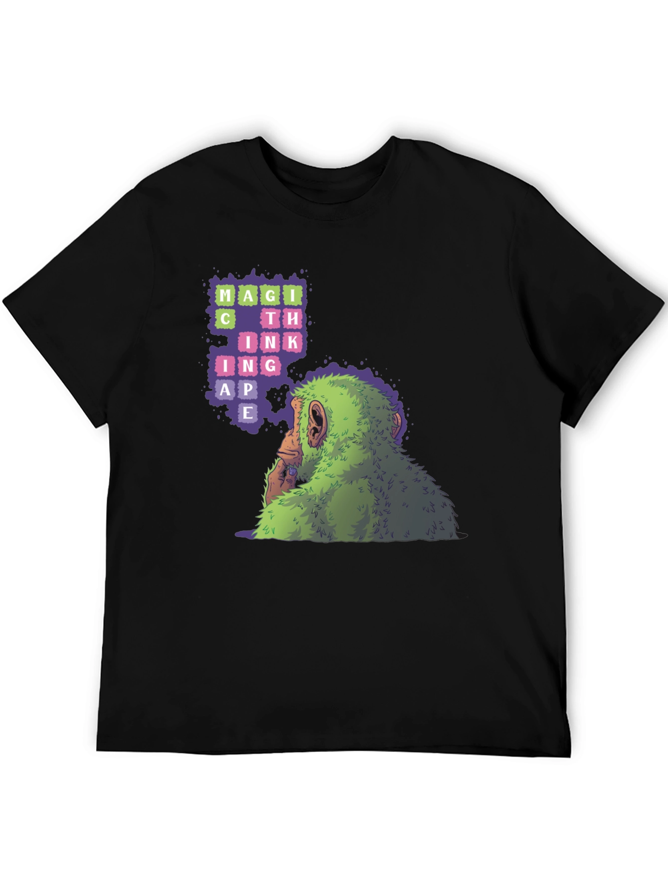 Magic Think Ape Graphic Tee - Black