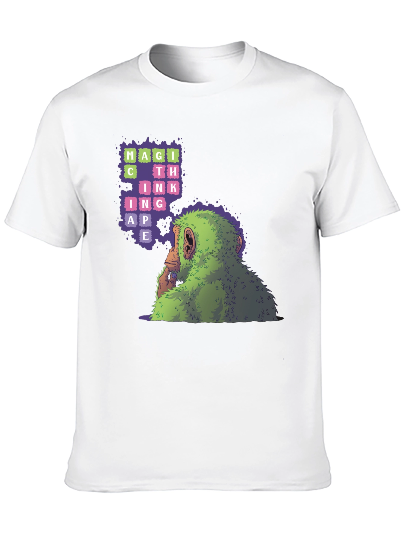 Magic Think Ape Graphic Tee - Black