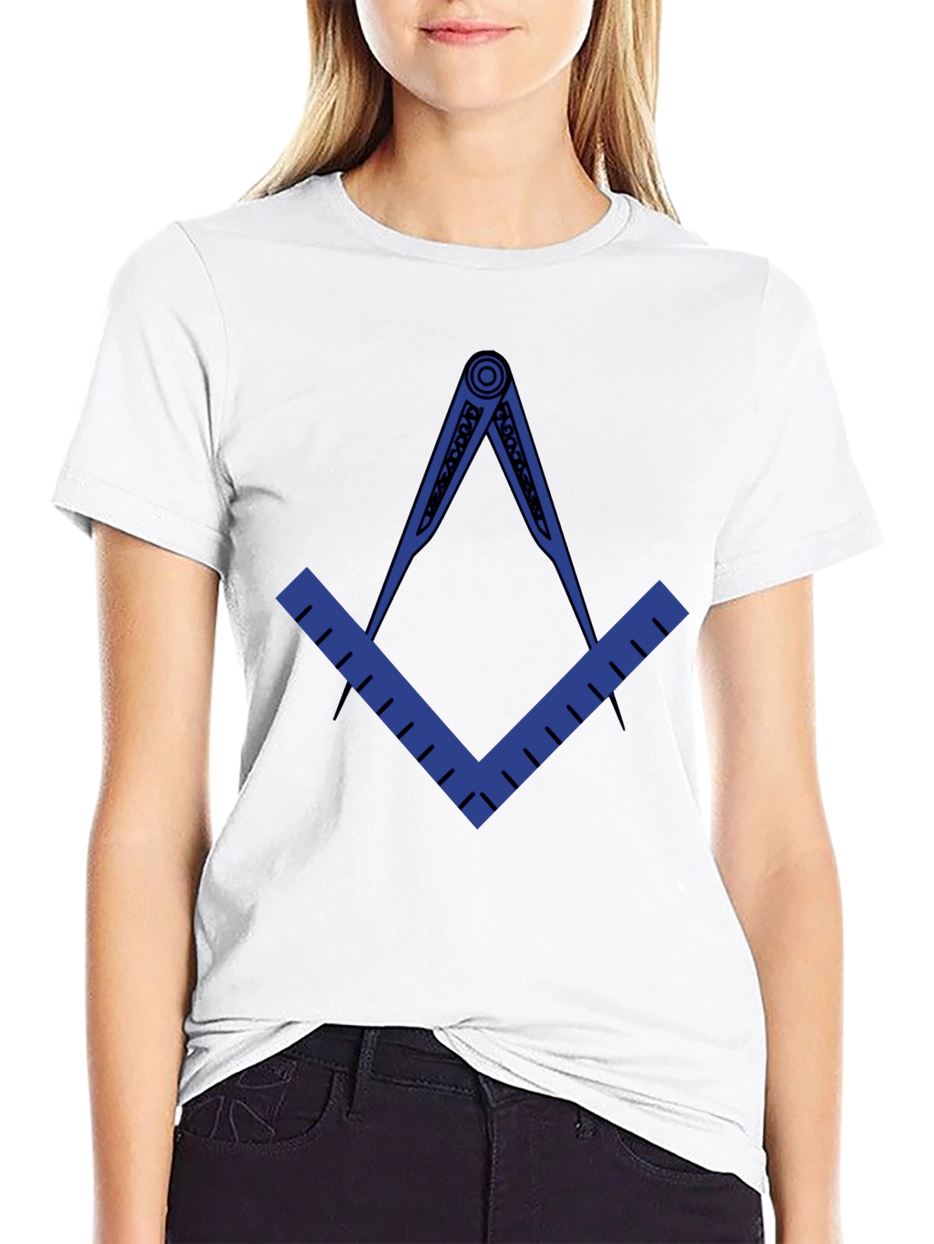 Freemason Square & Compasses Graphic Tee