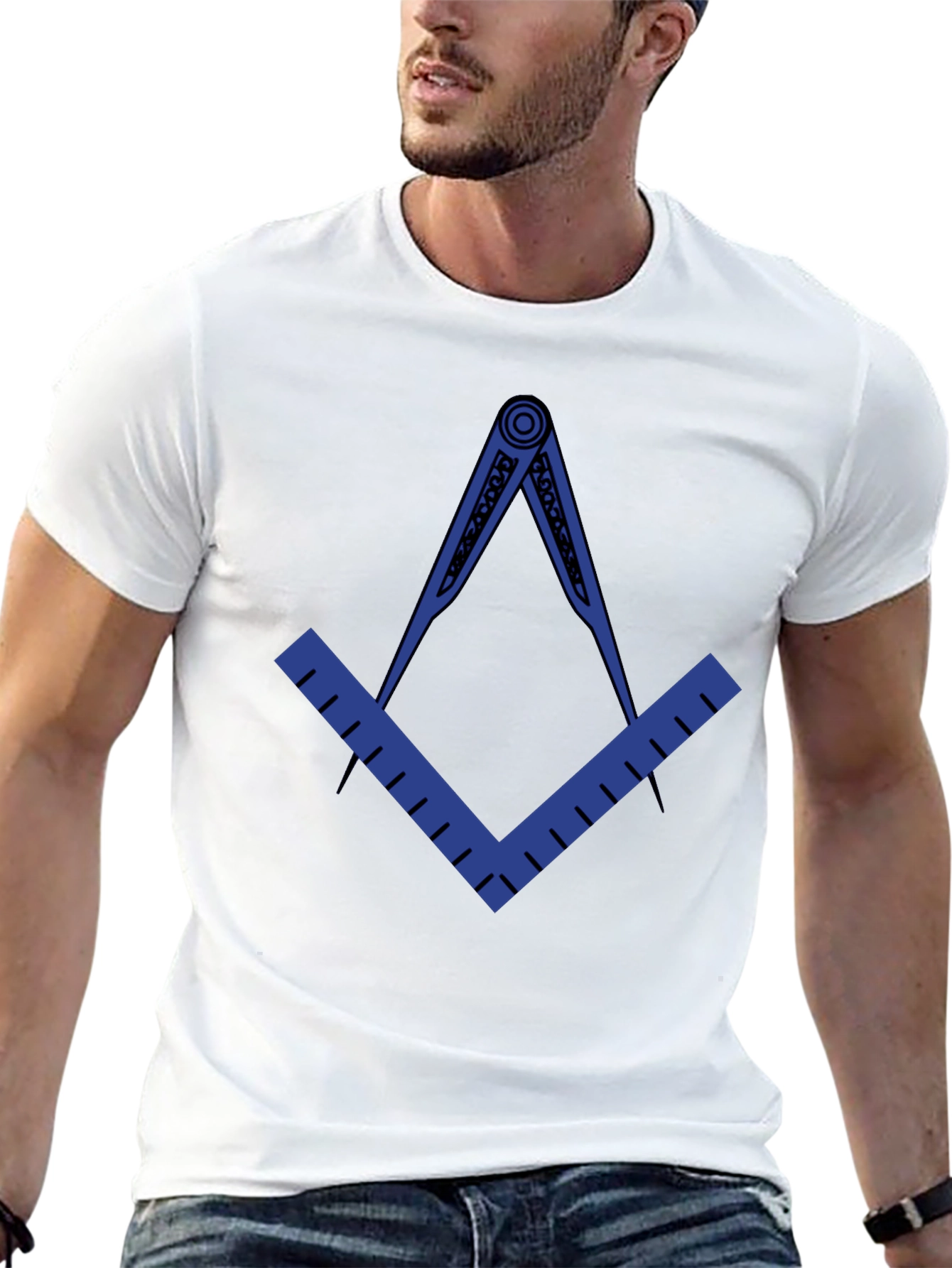 Freemason Square & Compasses Graphic Tee