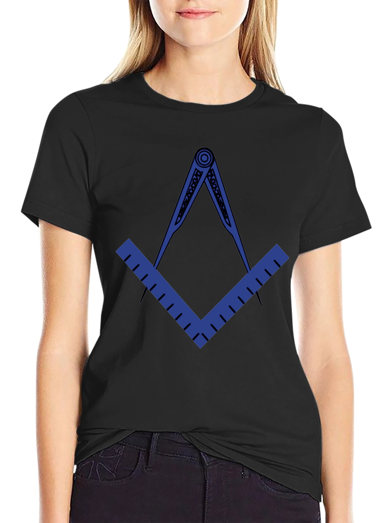 Freemason Square & Compasses Graphic Tee