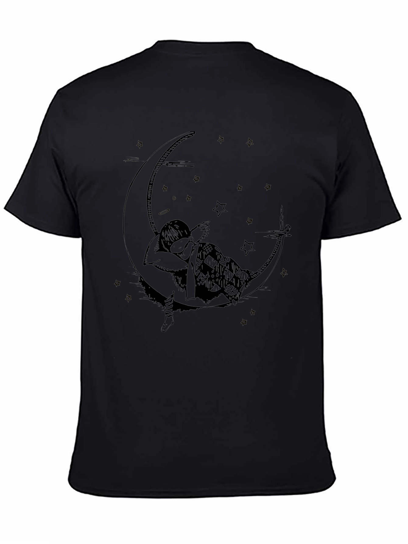 Moon Dreamer Graphic Tee - Stylish Comfort