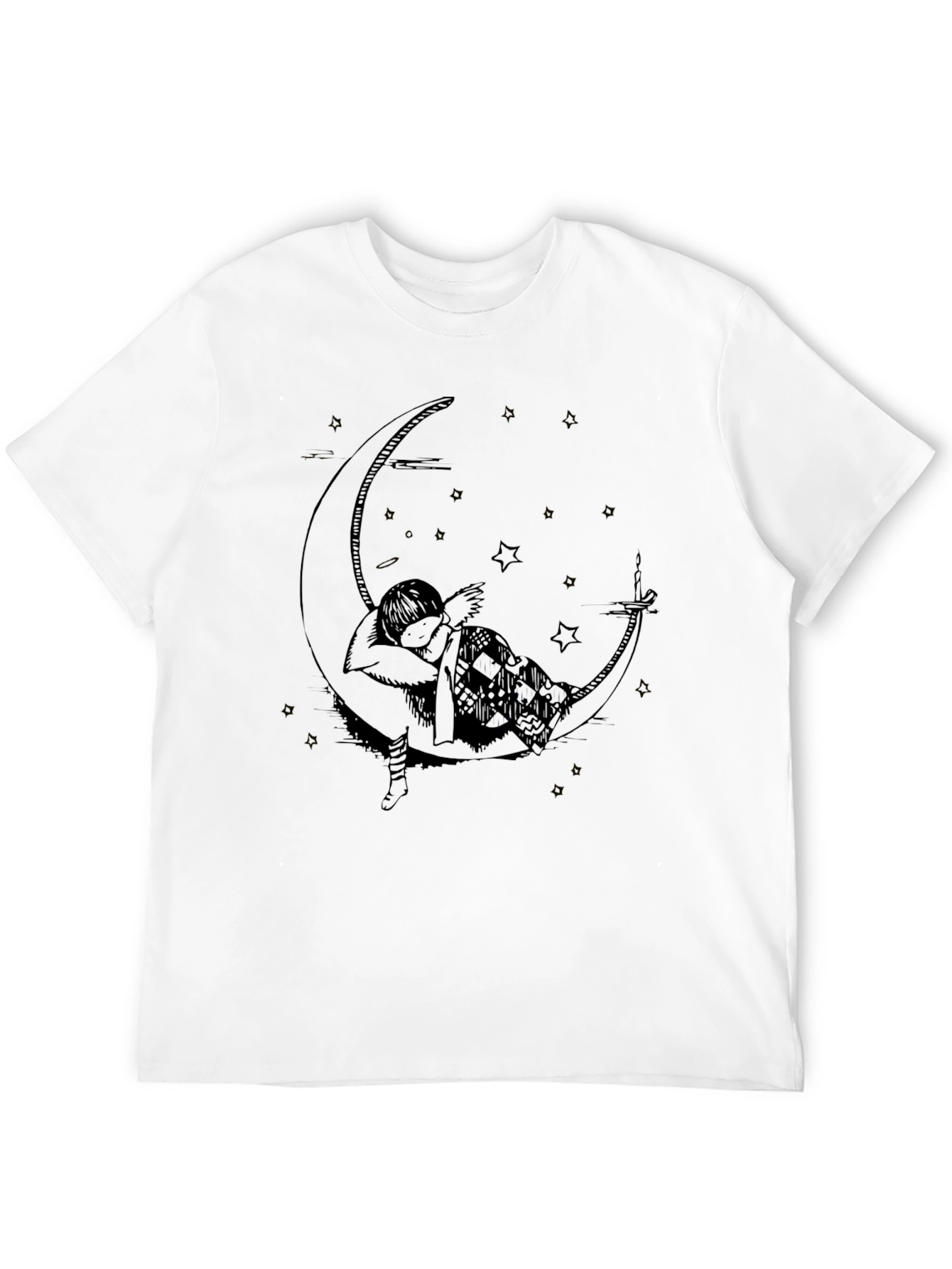 Moon Dreamer Graphic Tee - Stylish Comfort