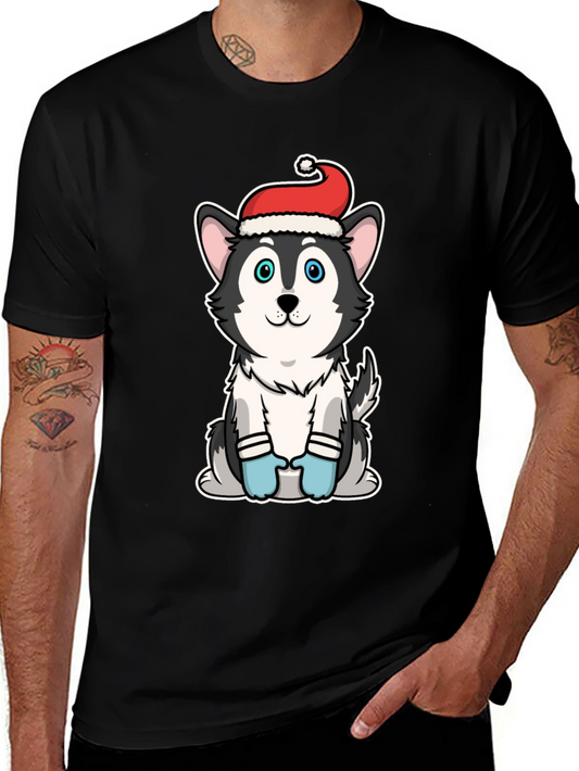 Husky Christmas T-Shirt