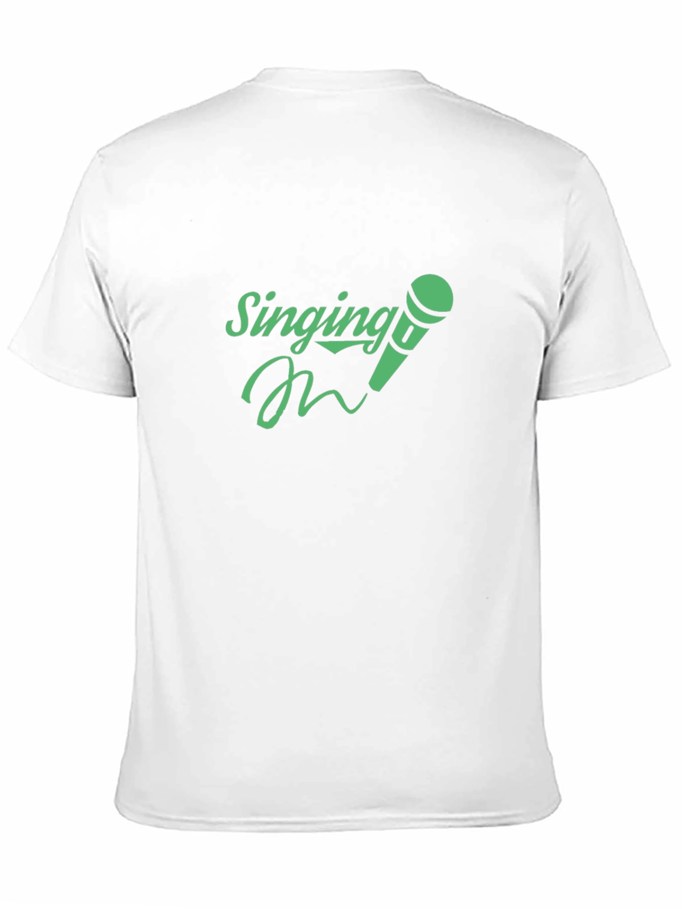 Singing Microphone Graphic T-Shirt