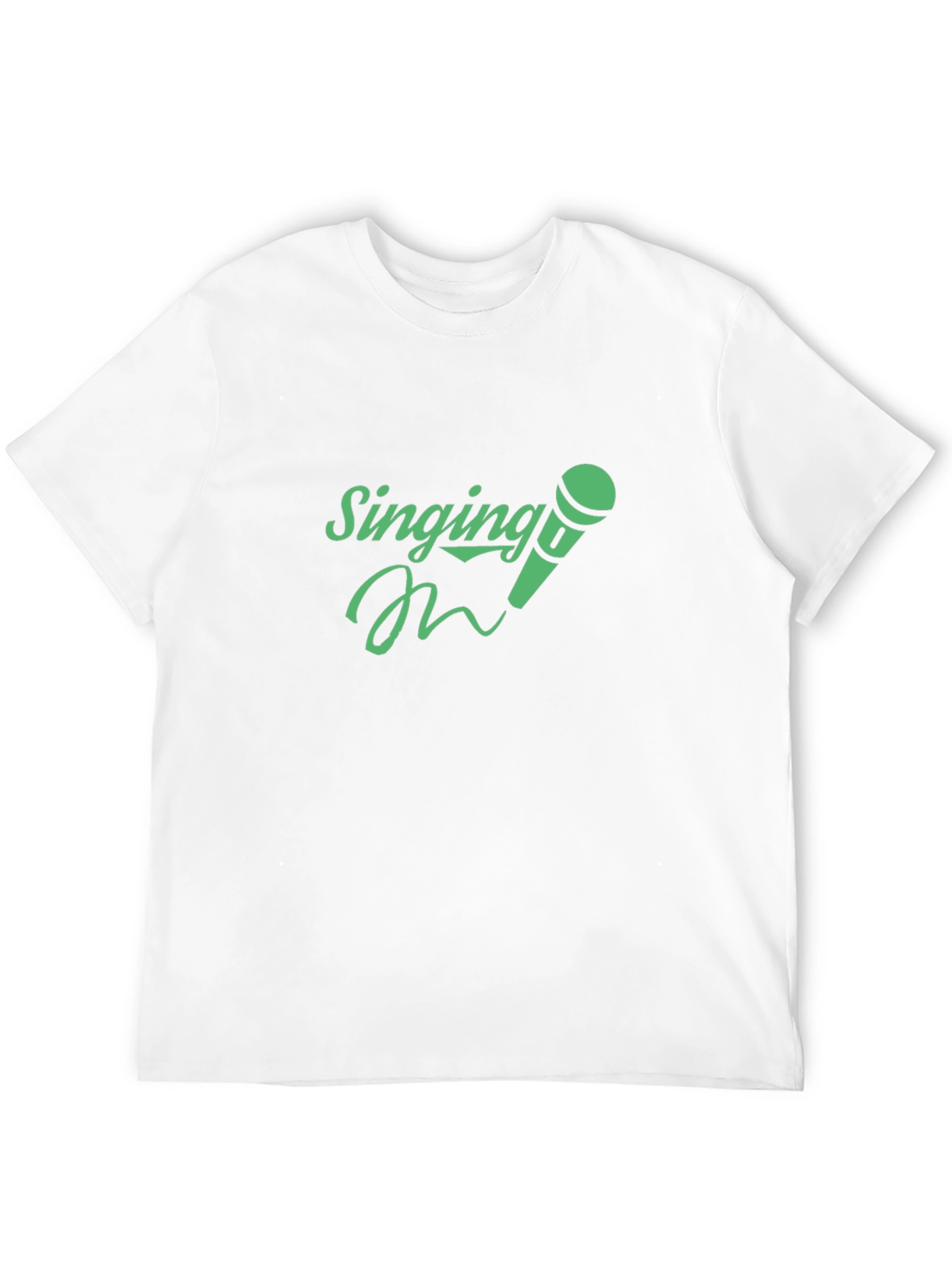 Singing Microphone Graphic T-Shirt