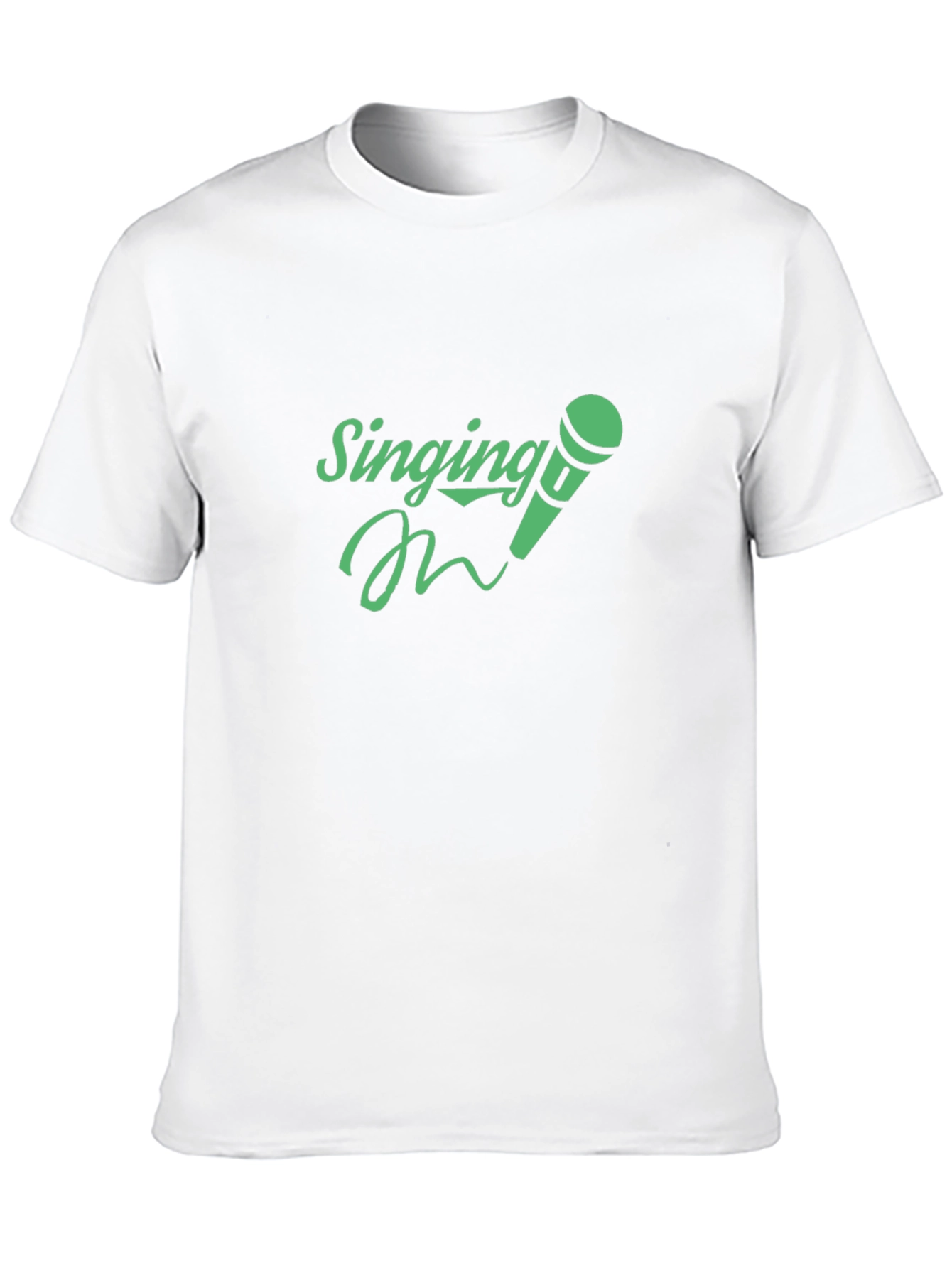 Singing Microphone Graphic T-Shirt