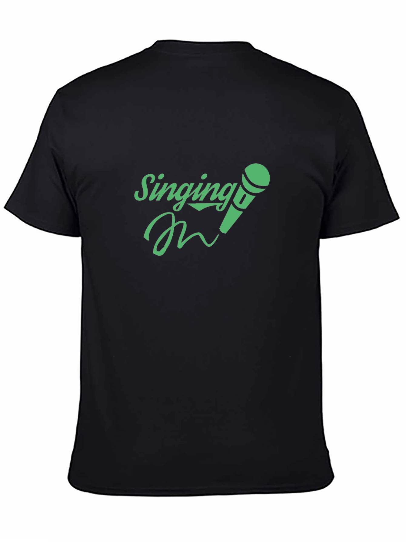 Singing Microphone Graphic T-Shirt
