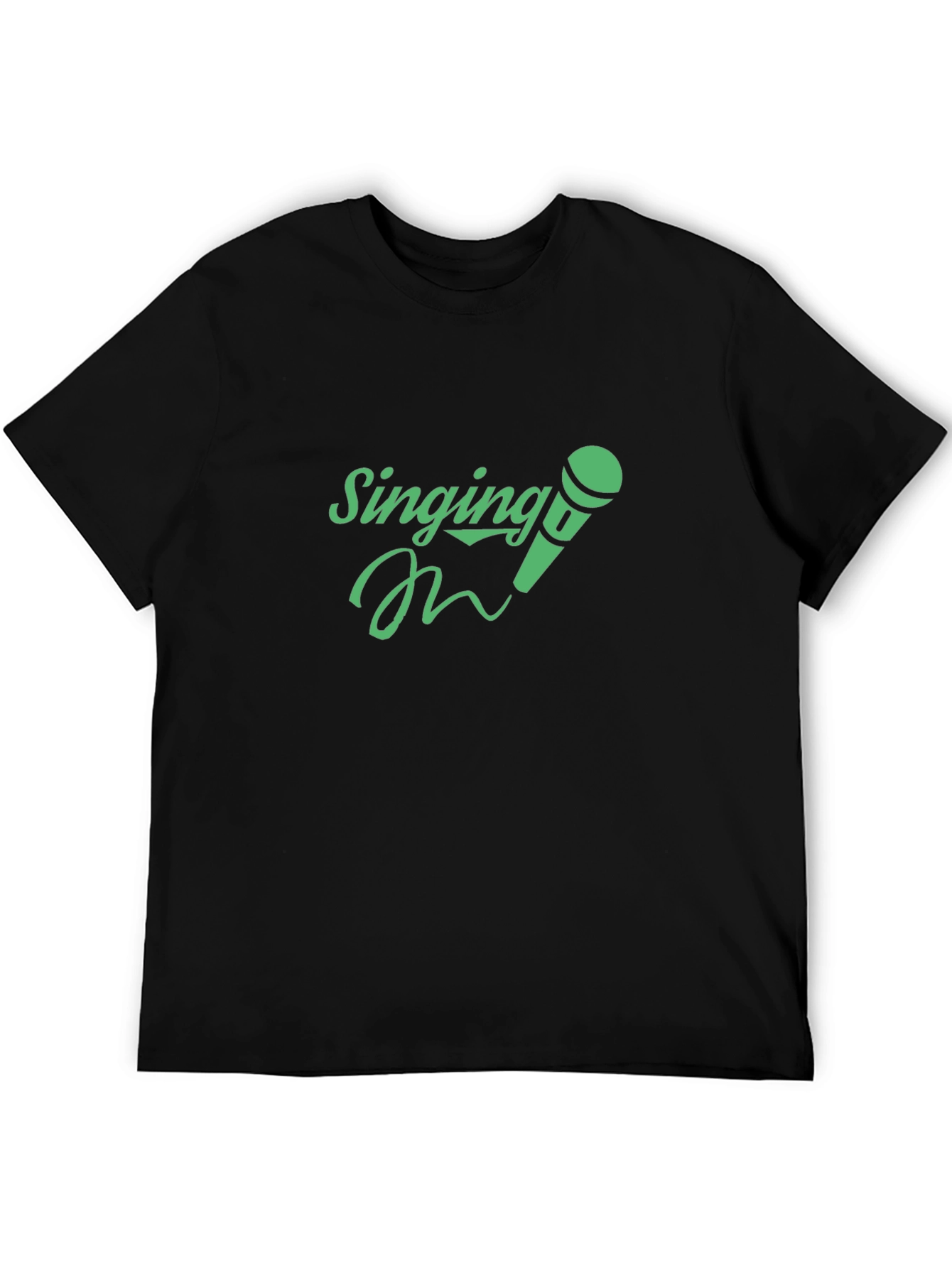 Singing Microphone Graphic T-Shirt