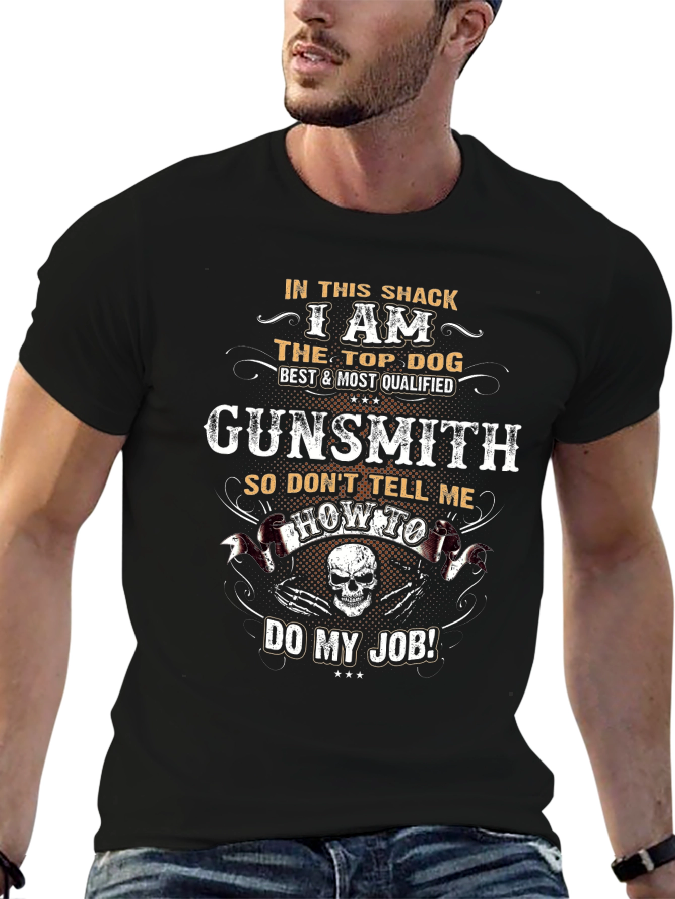 Gunsmith Top Dog Graphic T-Shirt