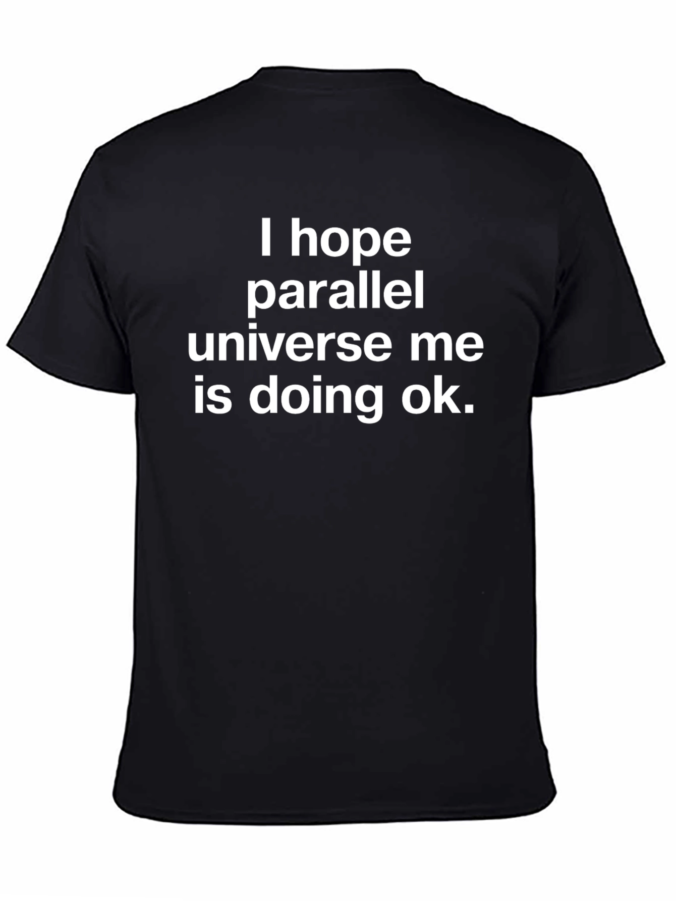 Parallel Universe Me Graphic Tee - Black