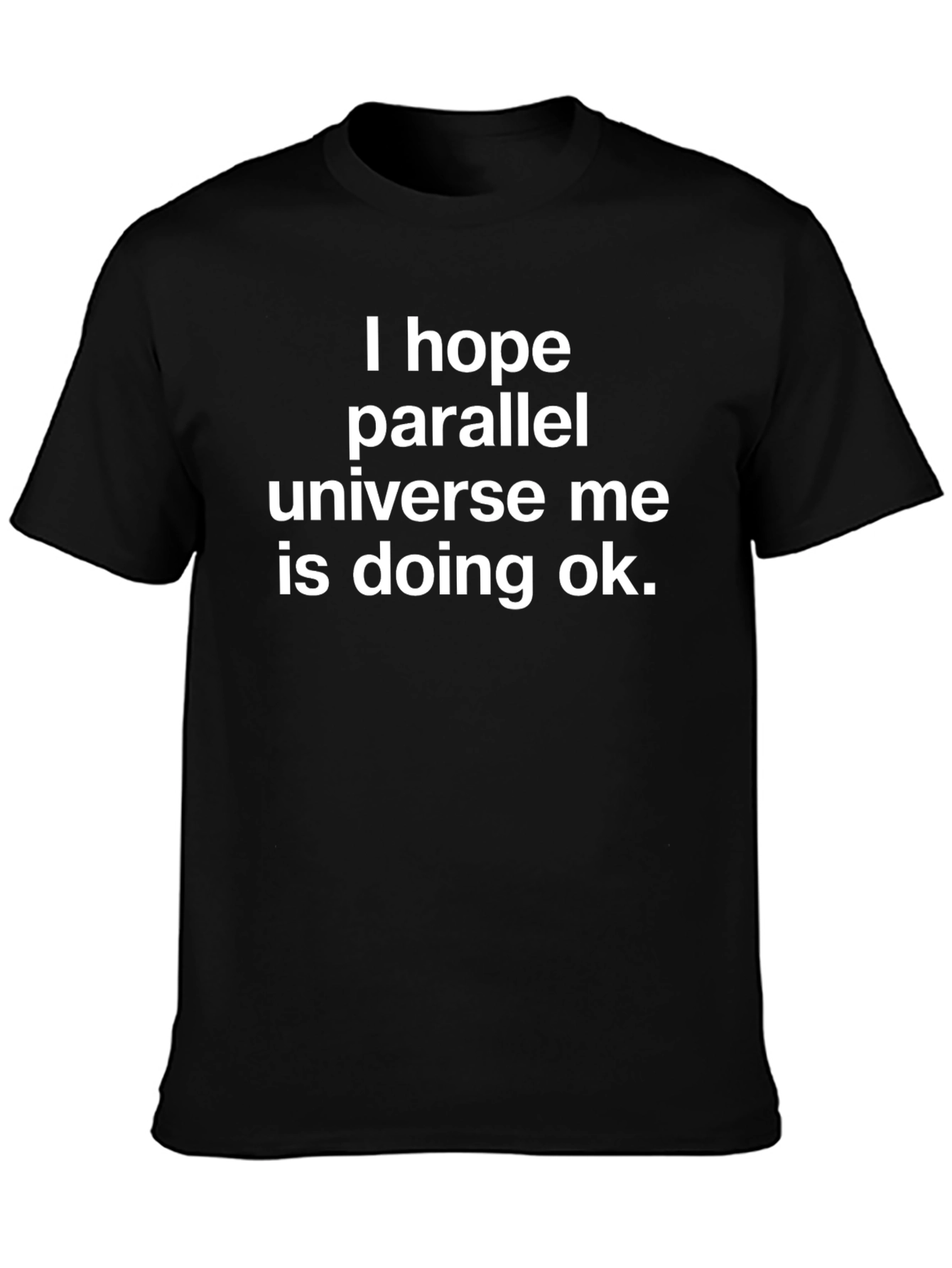 Parallel Universe Me Graphic Tee - Black
