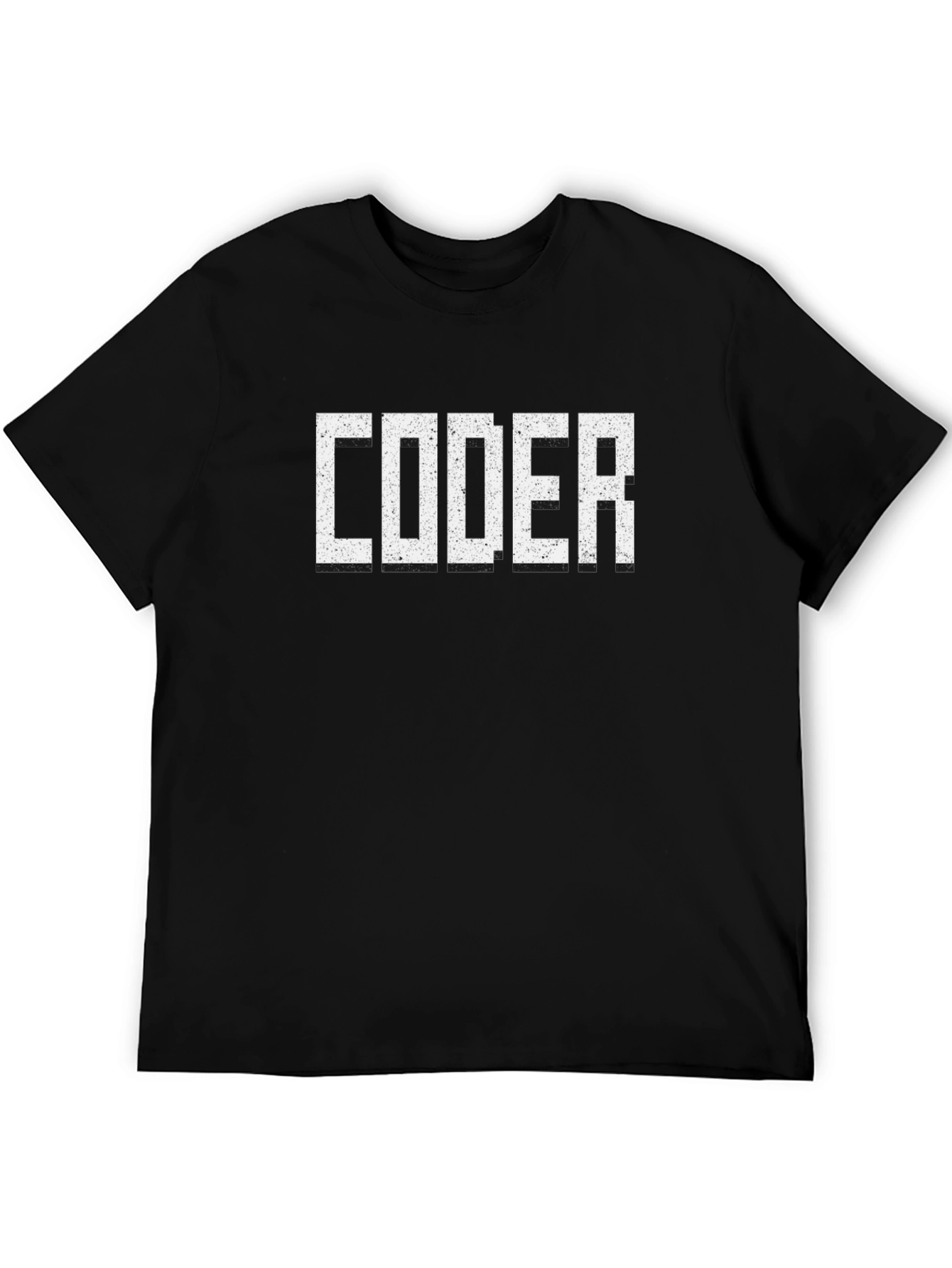 Coder T-Shirt - Black Graphic Tee
