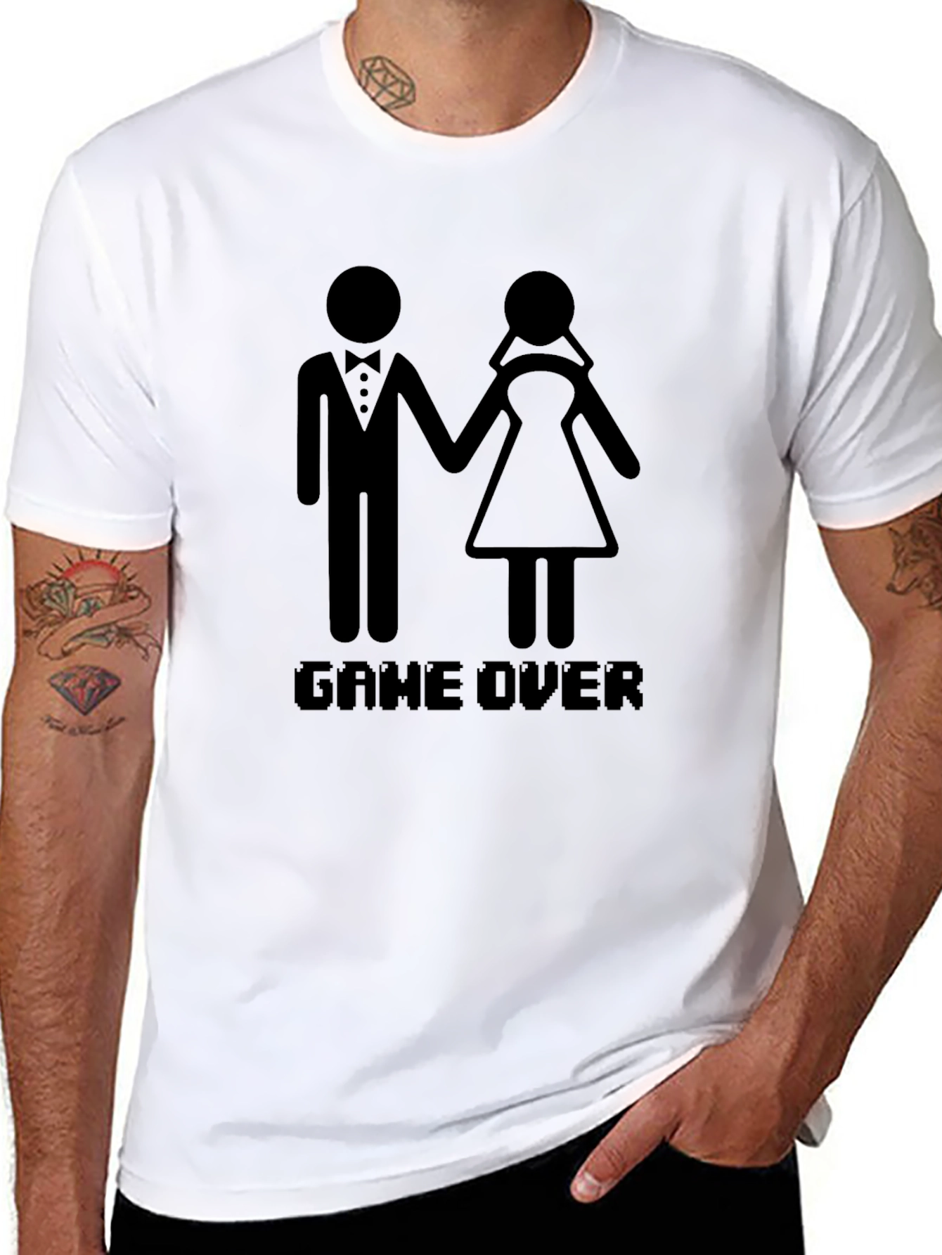 Game Over Wedding T-Shirt