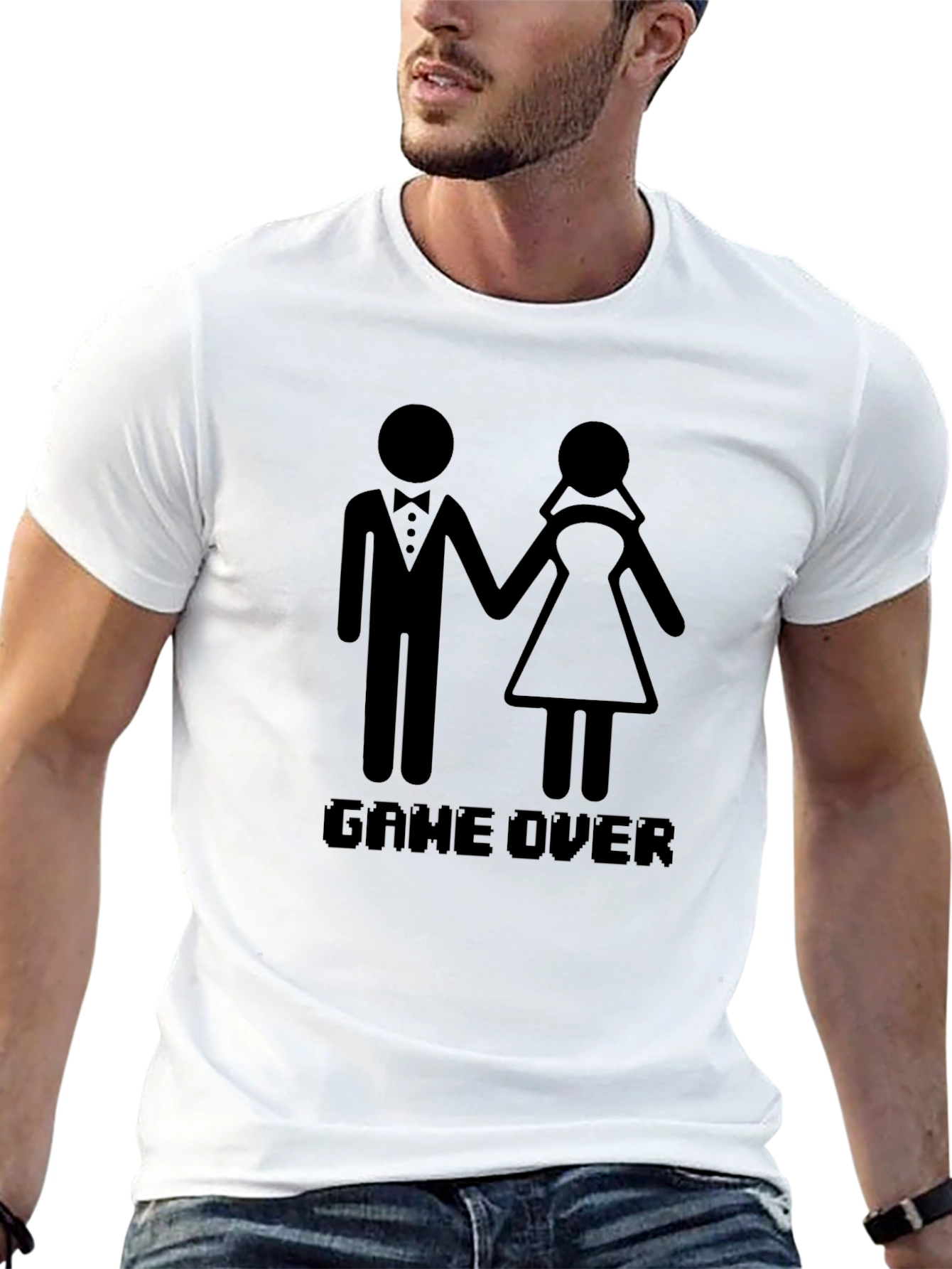 Game Over Wedding T-Shirt