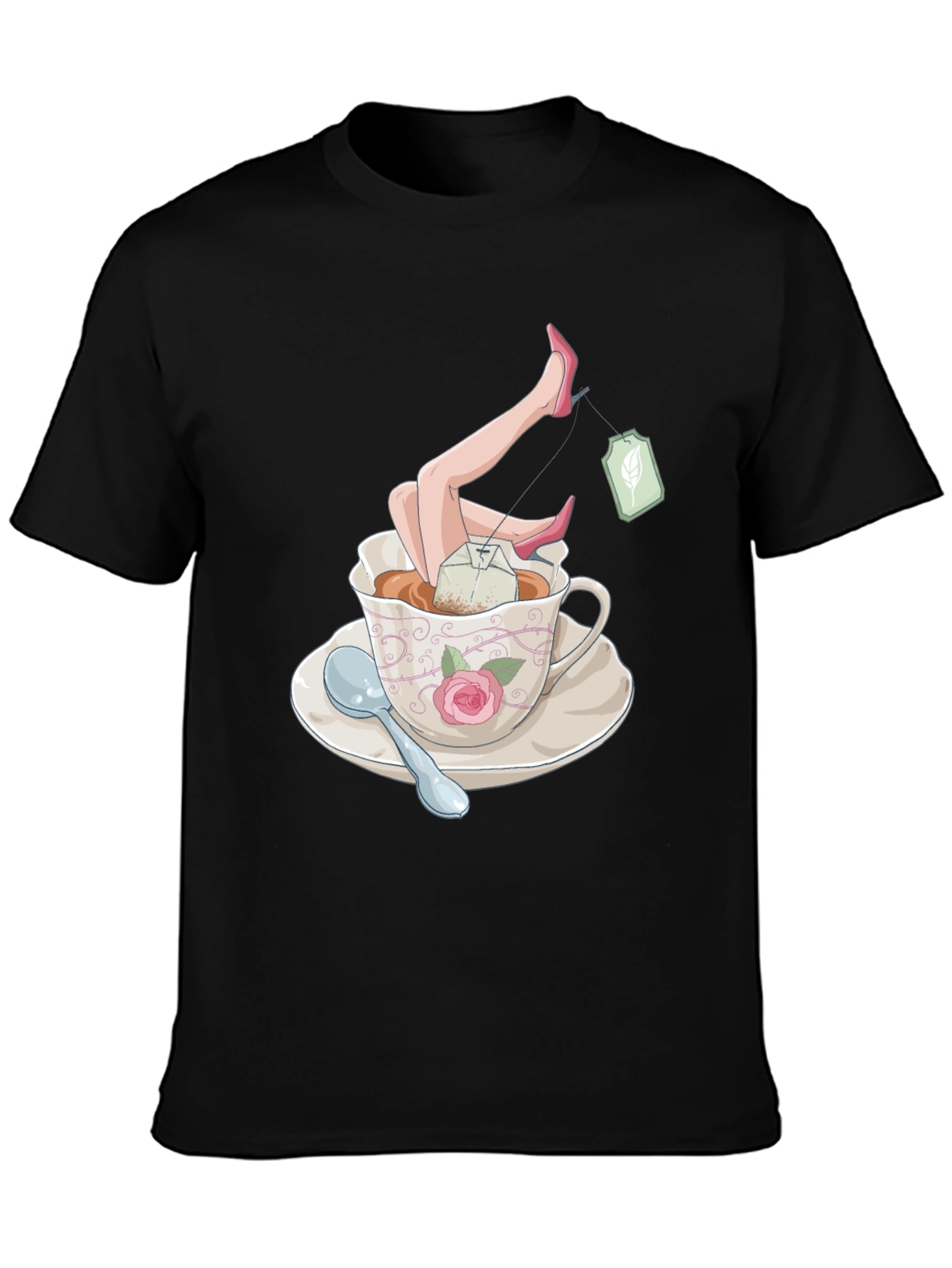 Tea Time Novelty Graphic Tee