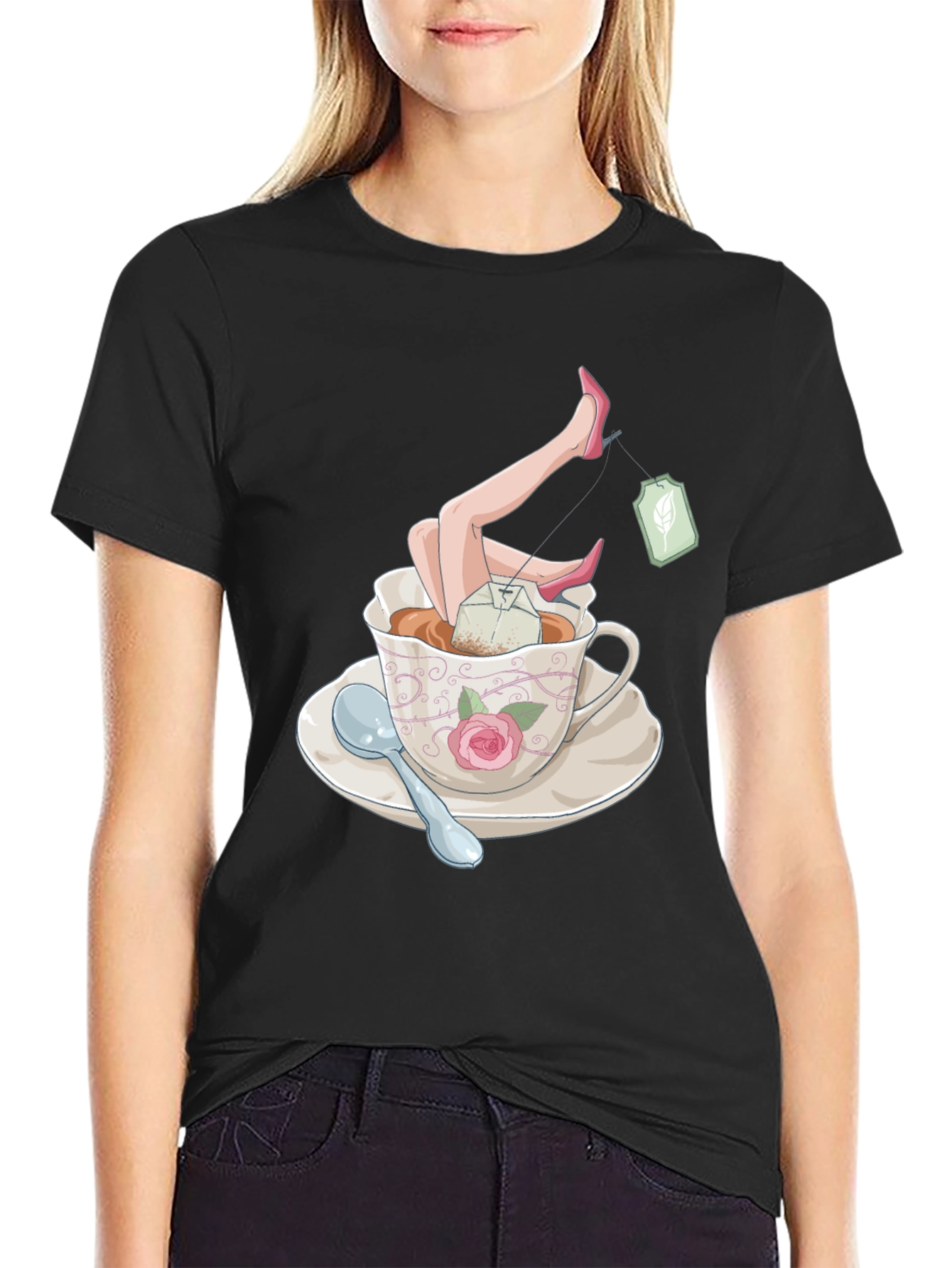 Tea Time Novelty Graphic Tee