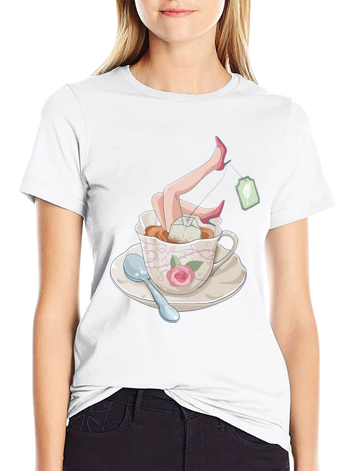 Tea Time Novelty Graphic Tee