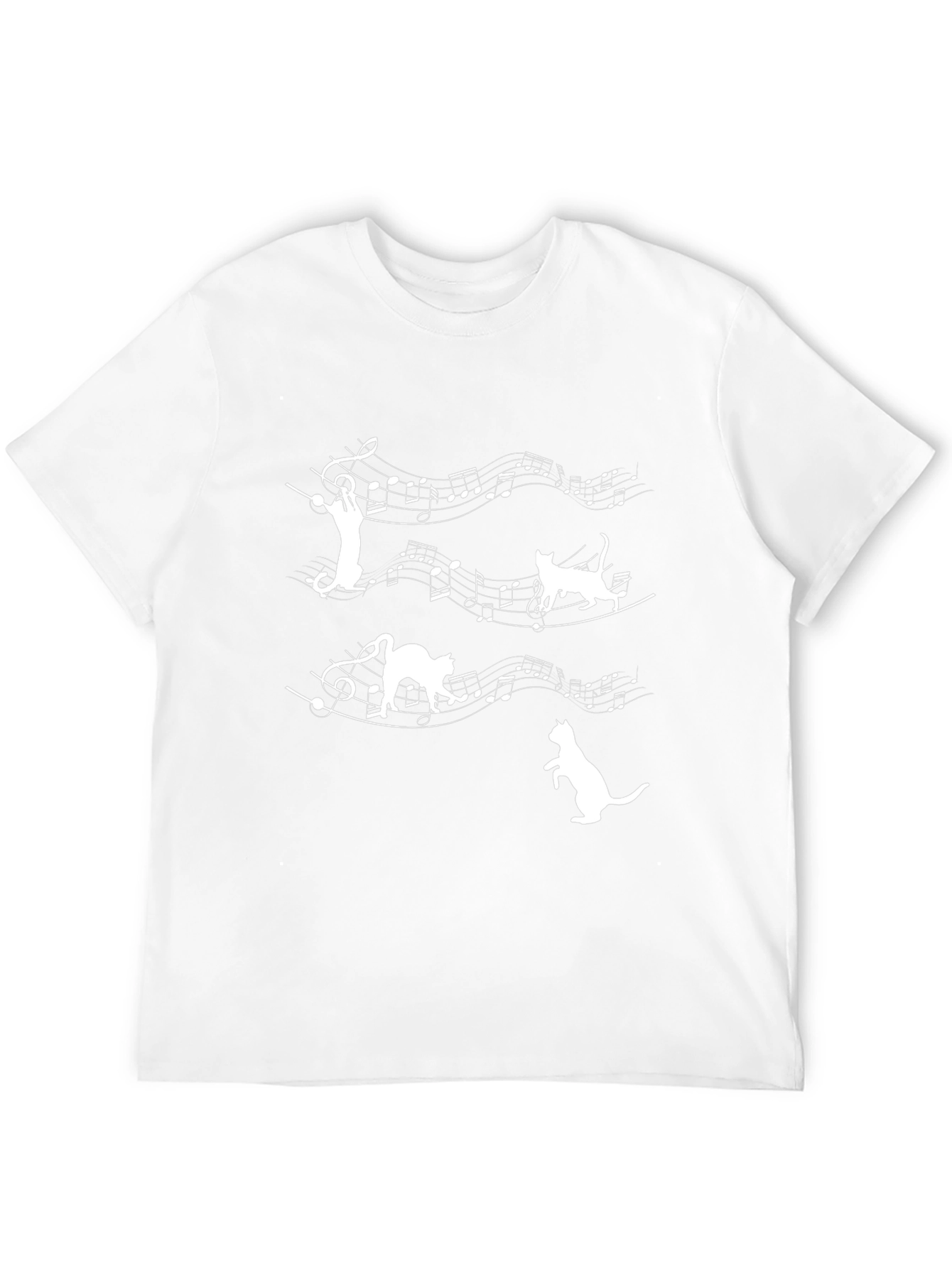 Musical Cats Graphic T-Shirt