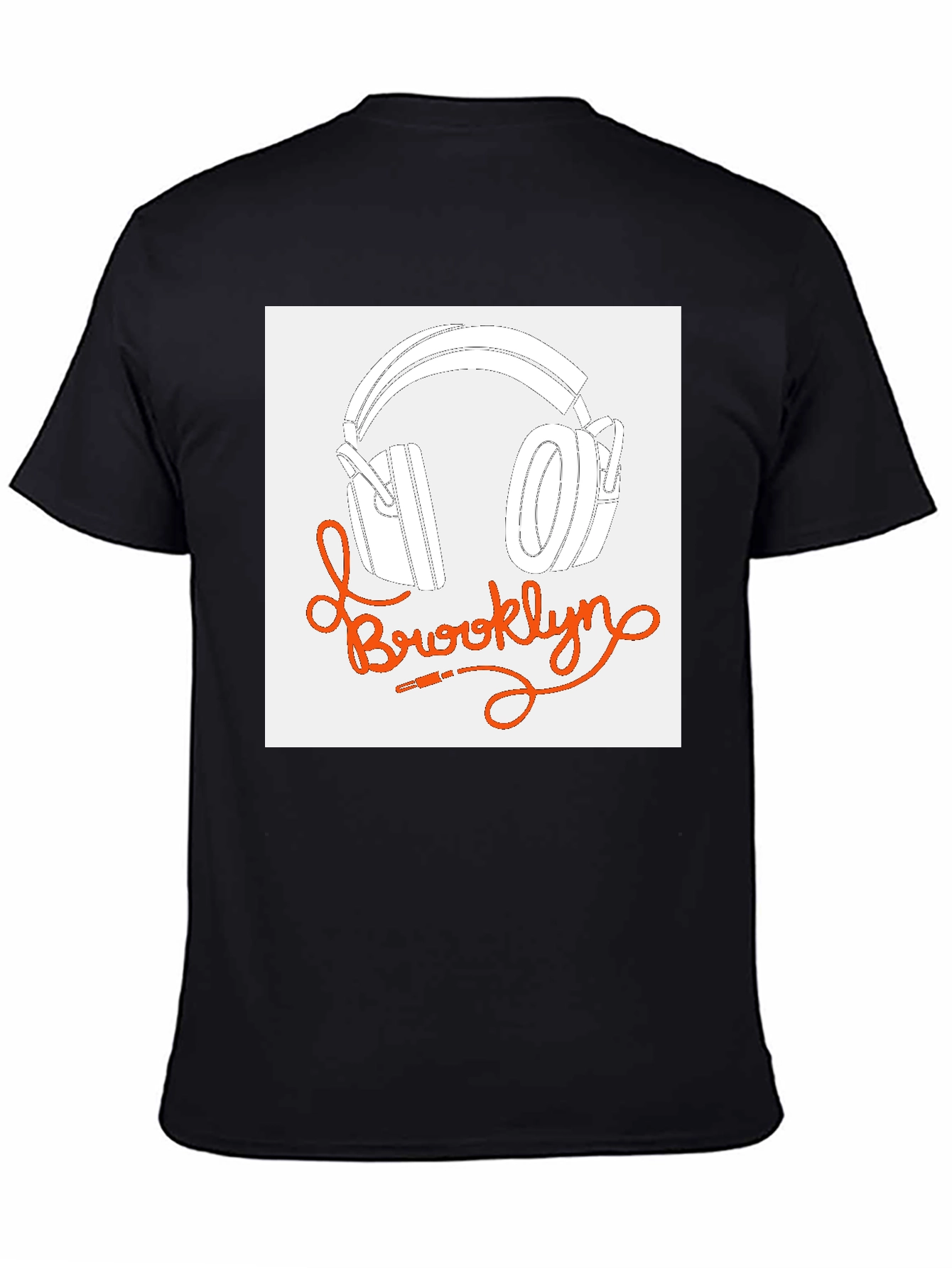 Brooklyn Headphones Graphic Tee - Stylish Music Lover Shirt