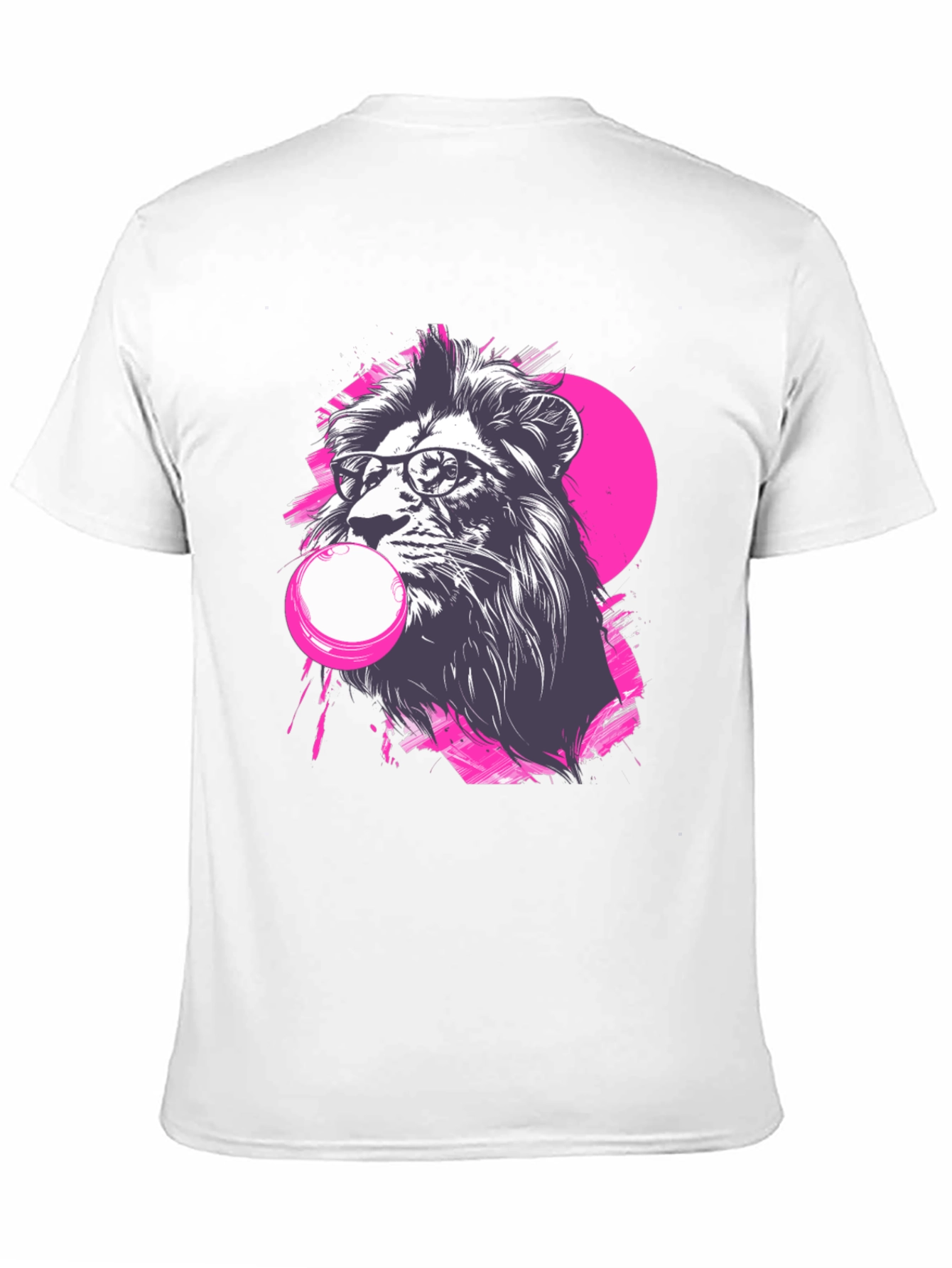 Cool Lion Bubblegum Graphic Tee