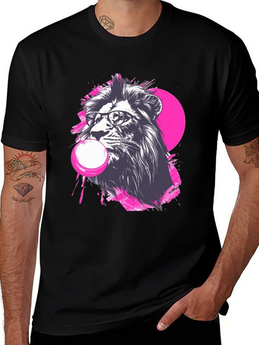 Cool Lion Bubblegum Graphic Tee