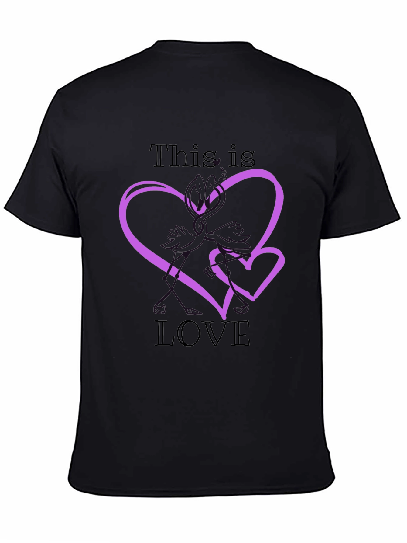 This is Love Graphic Tee - Stylish Heart Design