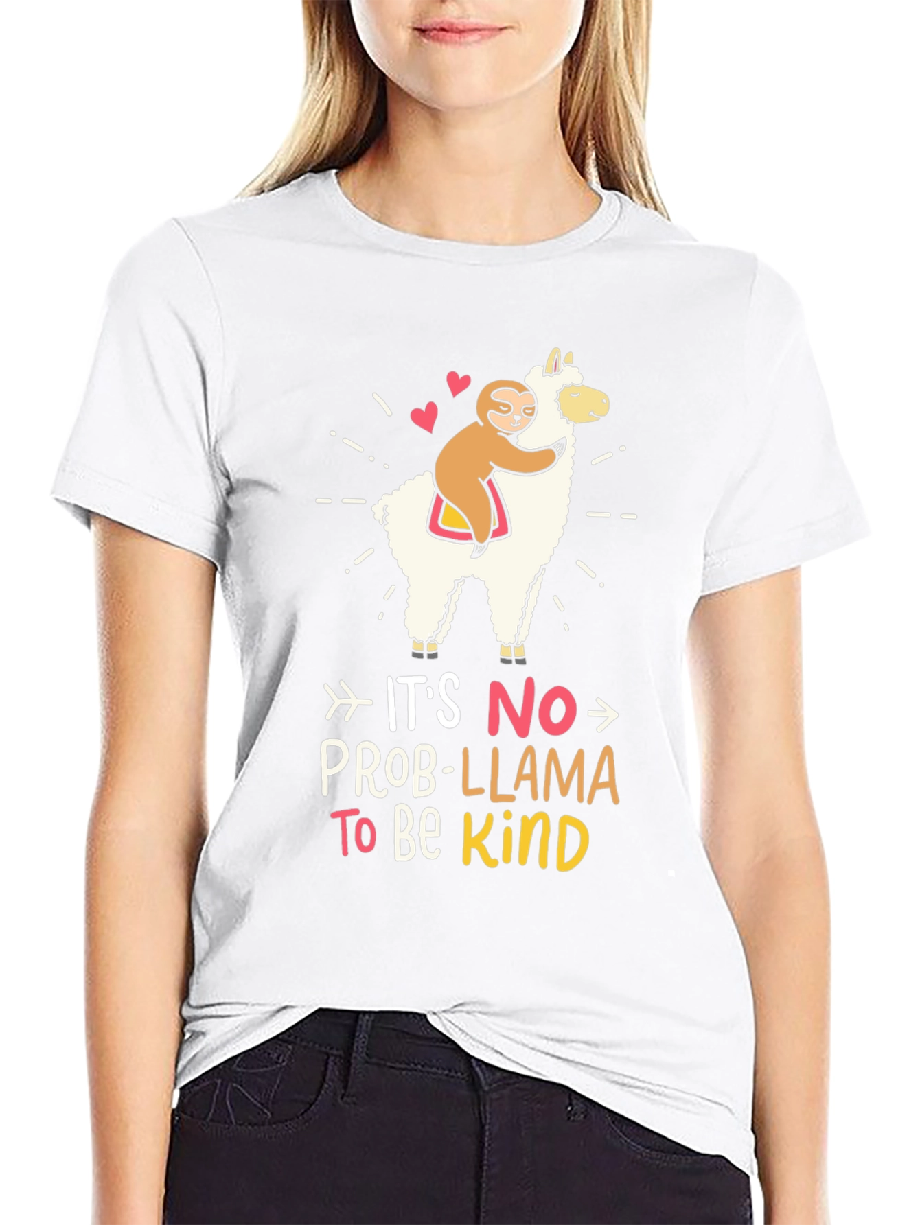 Its No Prob-Llama To Be Kind T-Shirt