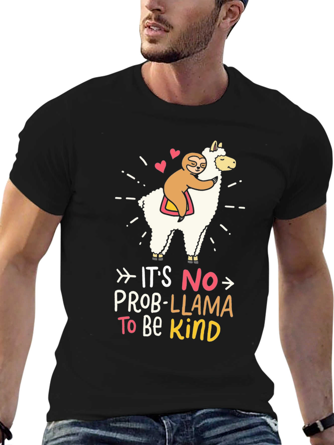 Its No Prob-Llama To Be Kind T-Shirt