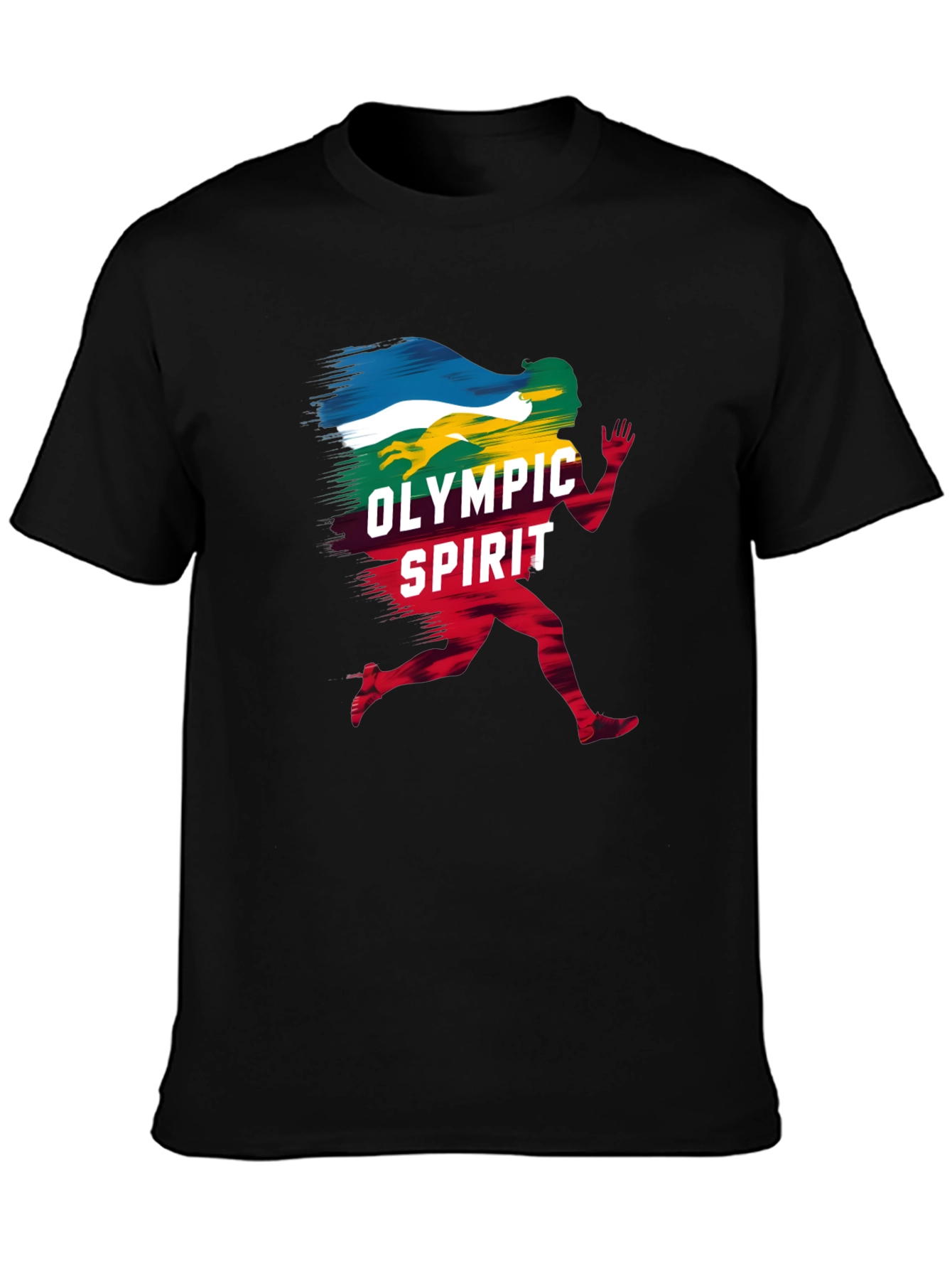 Olympic Spirit Graphic T-Shirt