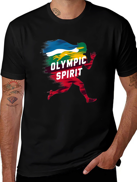 Olympic Spirit Graphic T-Shirt