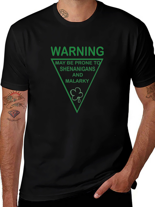 Shenanigans & Malarky Warning T-Shirt