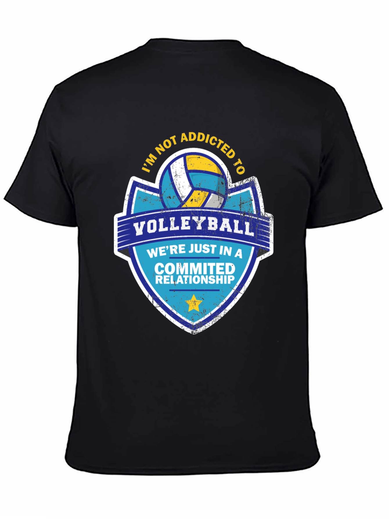 Volleyball Committed Relationship T-Shirt