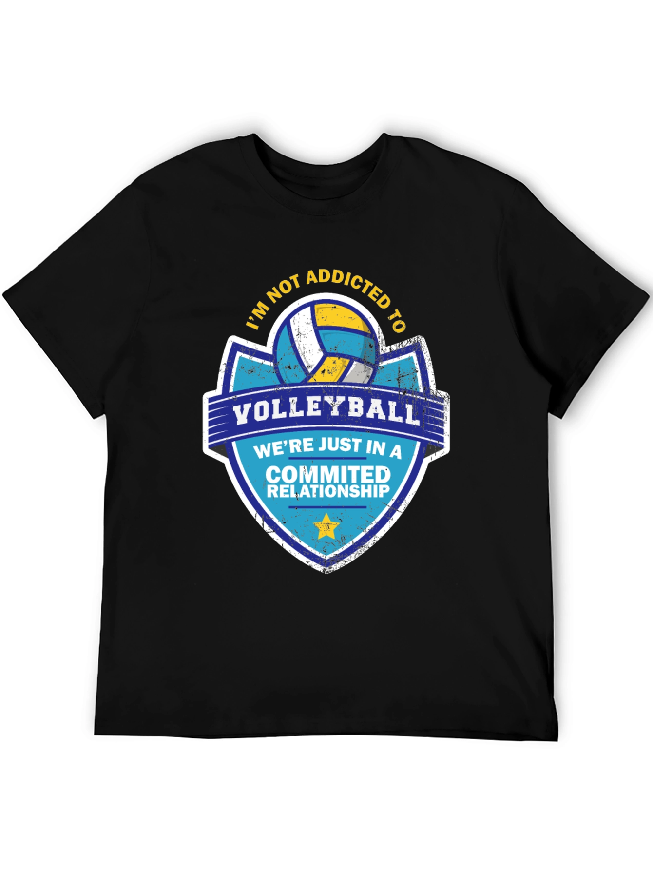 Volleyball Committed Relationship T-Shirt