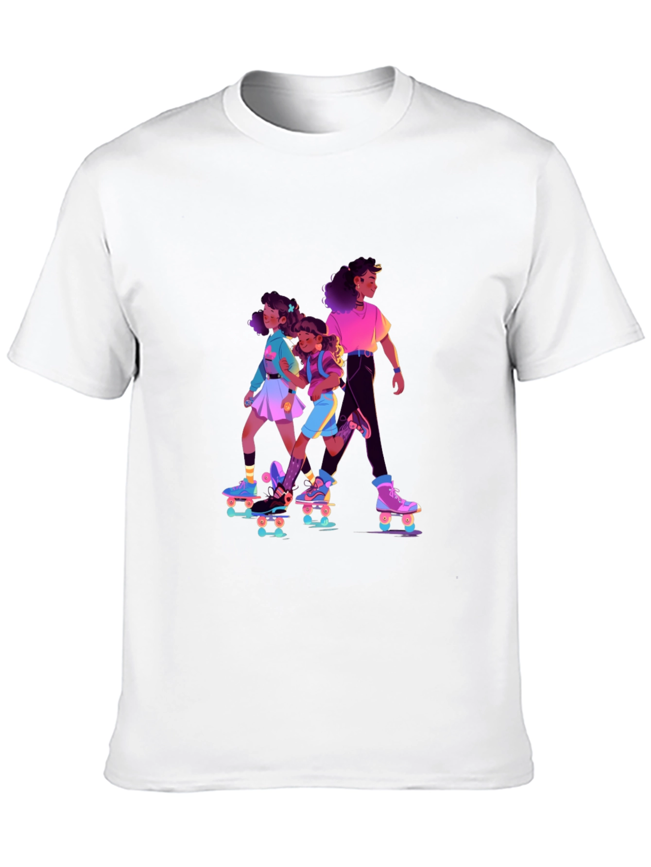 Retro Roller Girls Graphic Tee