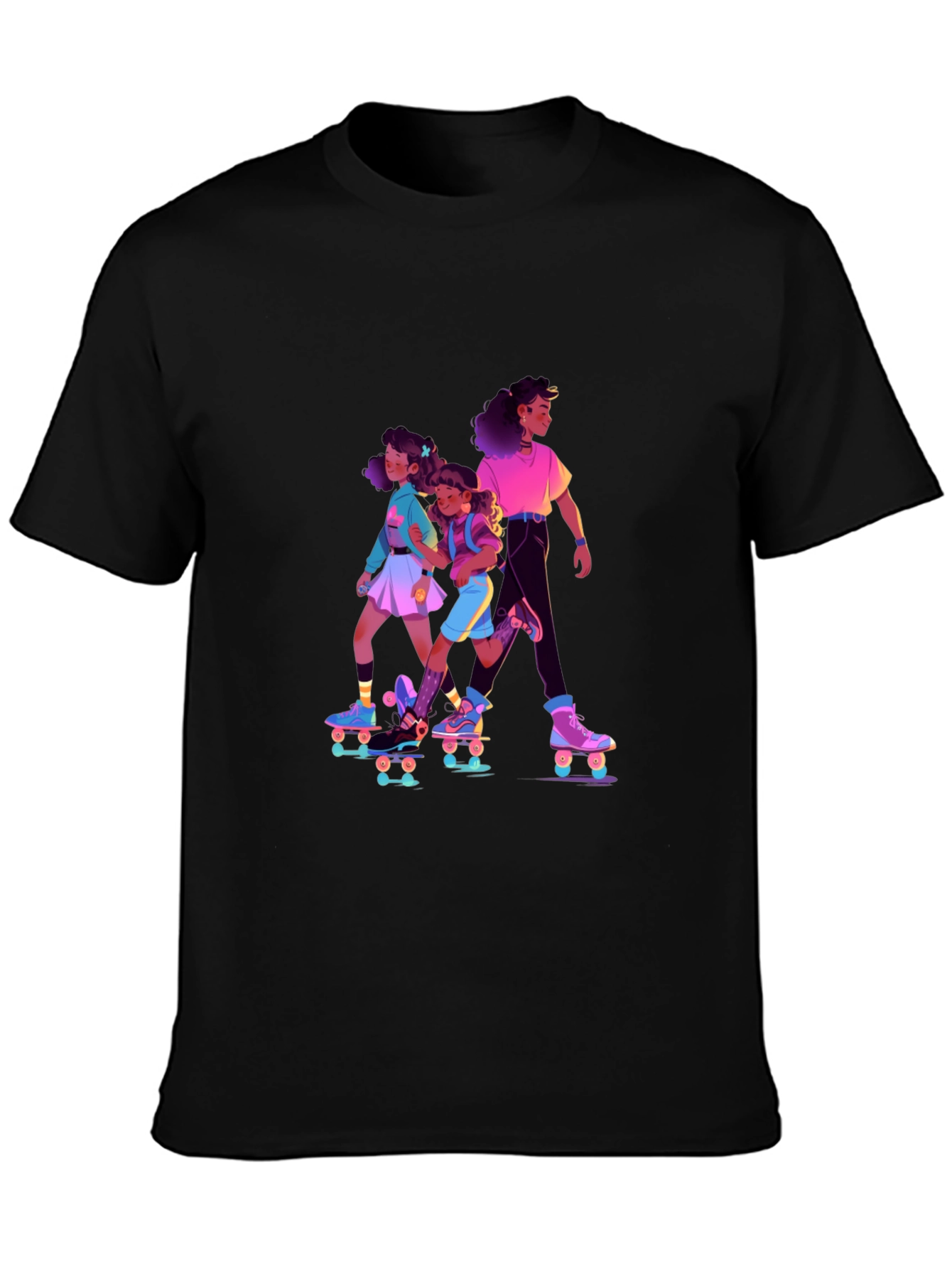Retro Roller Girls Graphic Tee