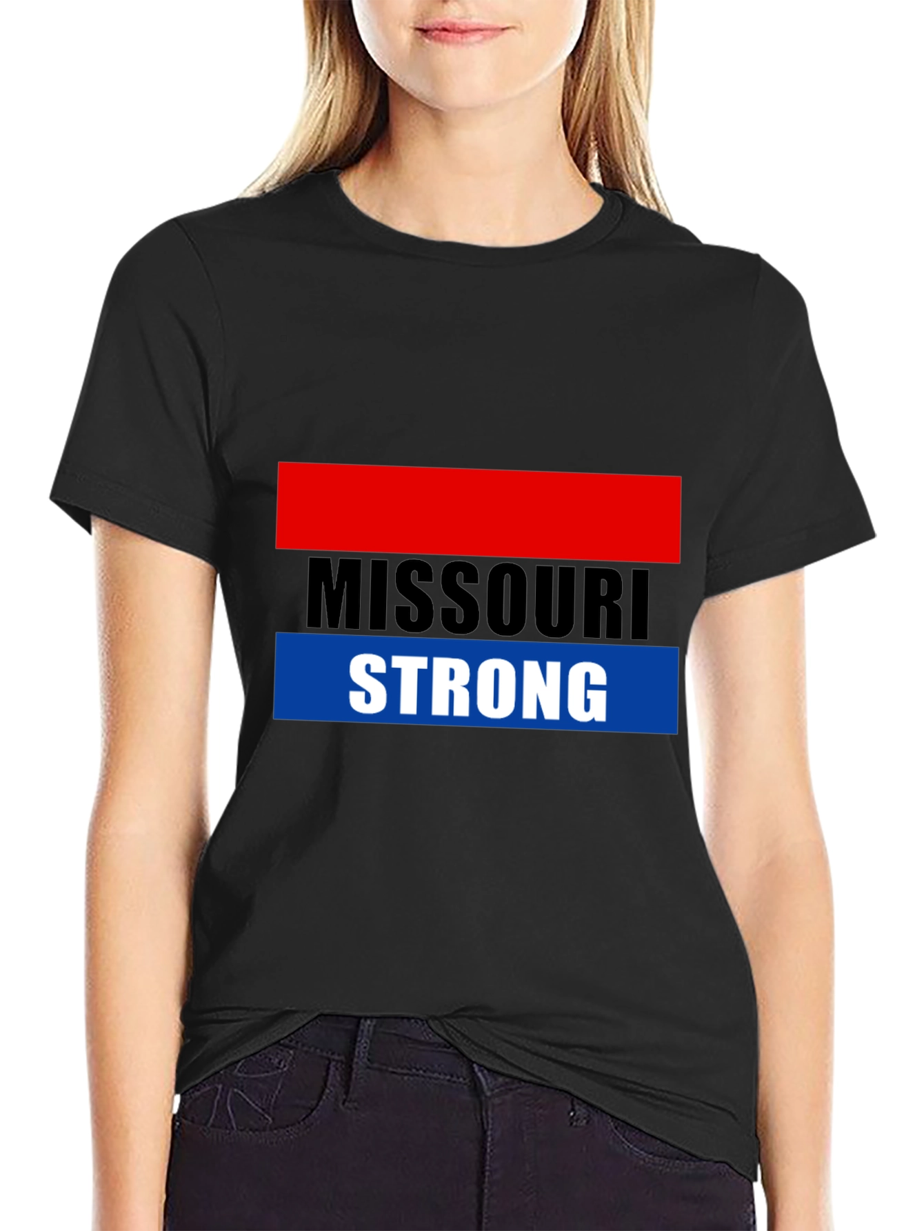 Missouri Strong Graphic Tee - Black