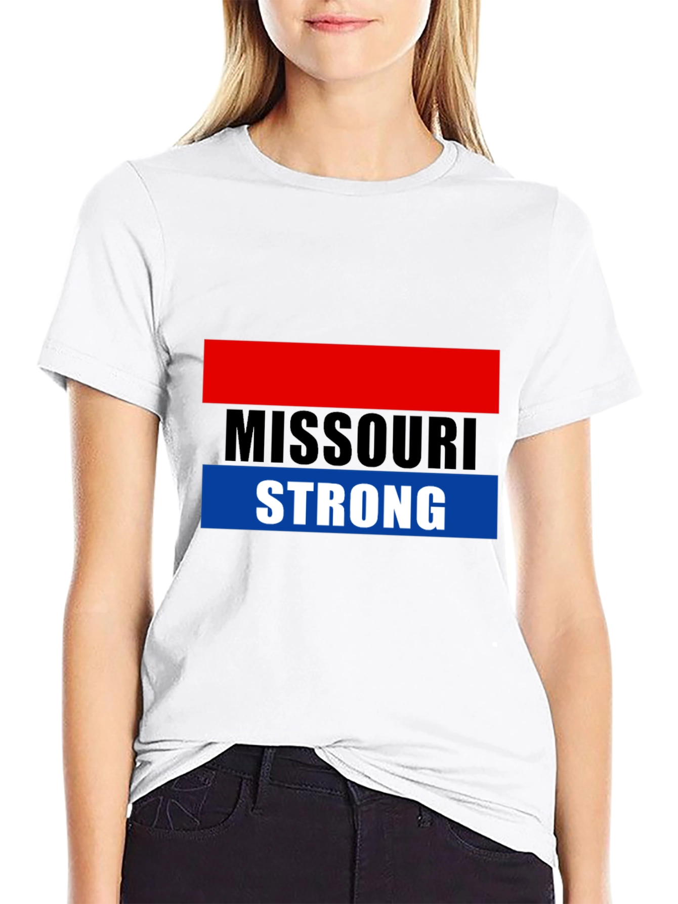Missouri Strong Graphic Tee - Black