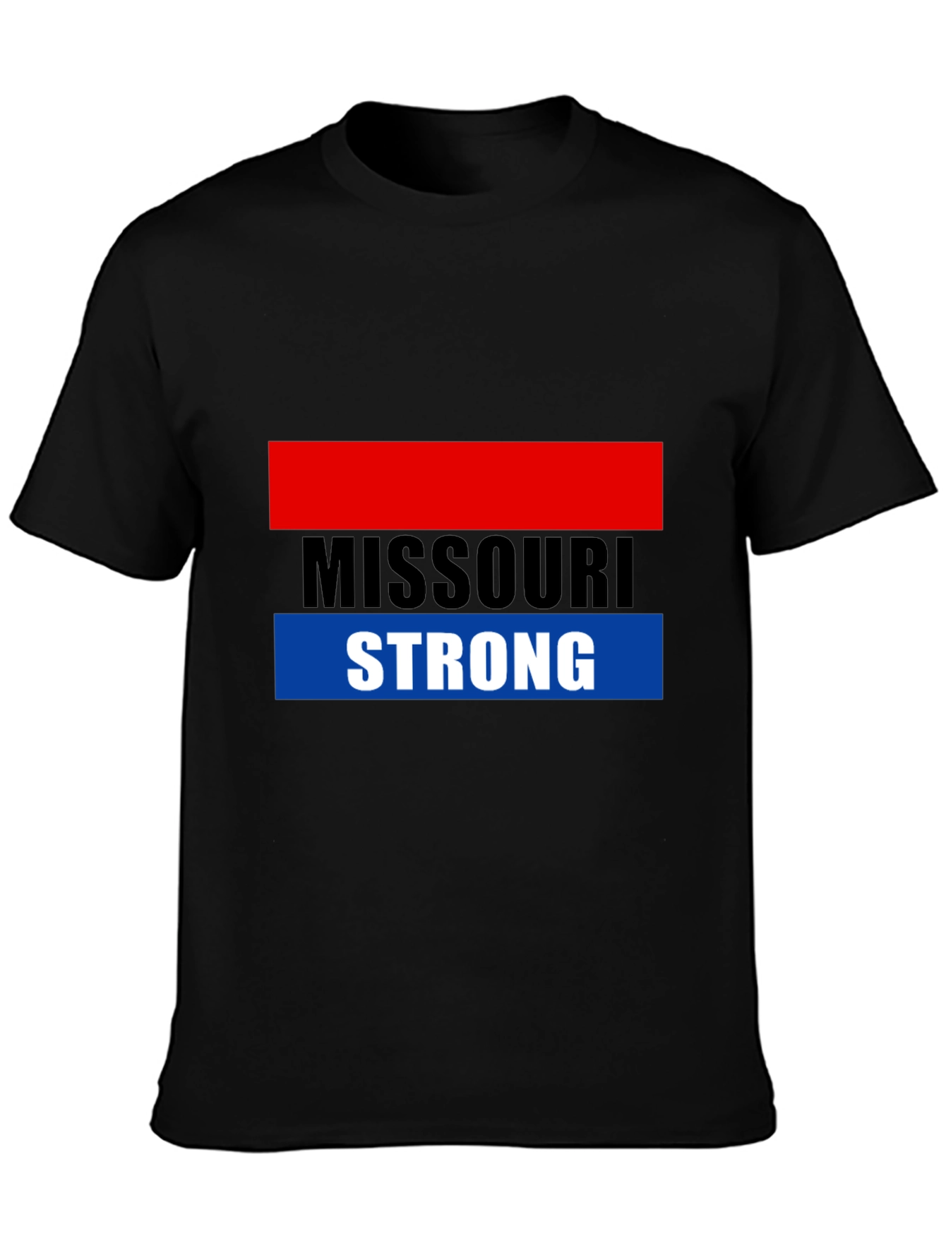 Missouri Strong Graphic Tee - Black