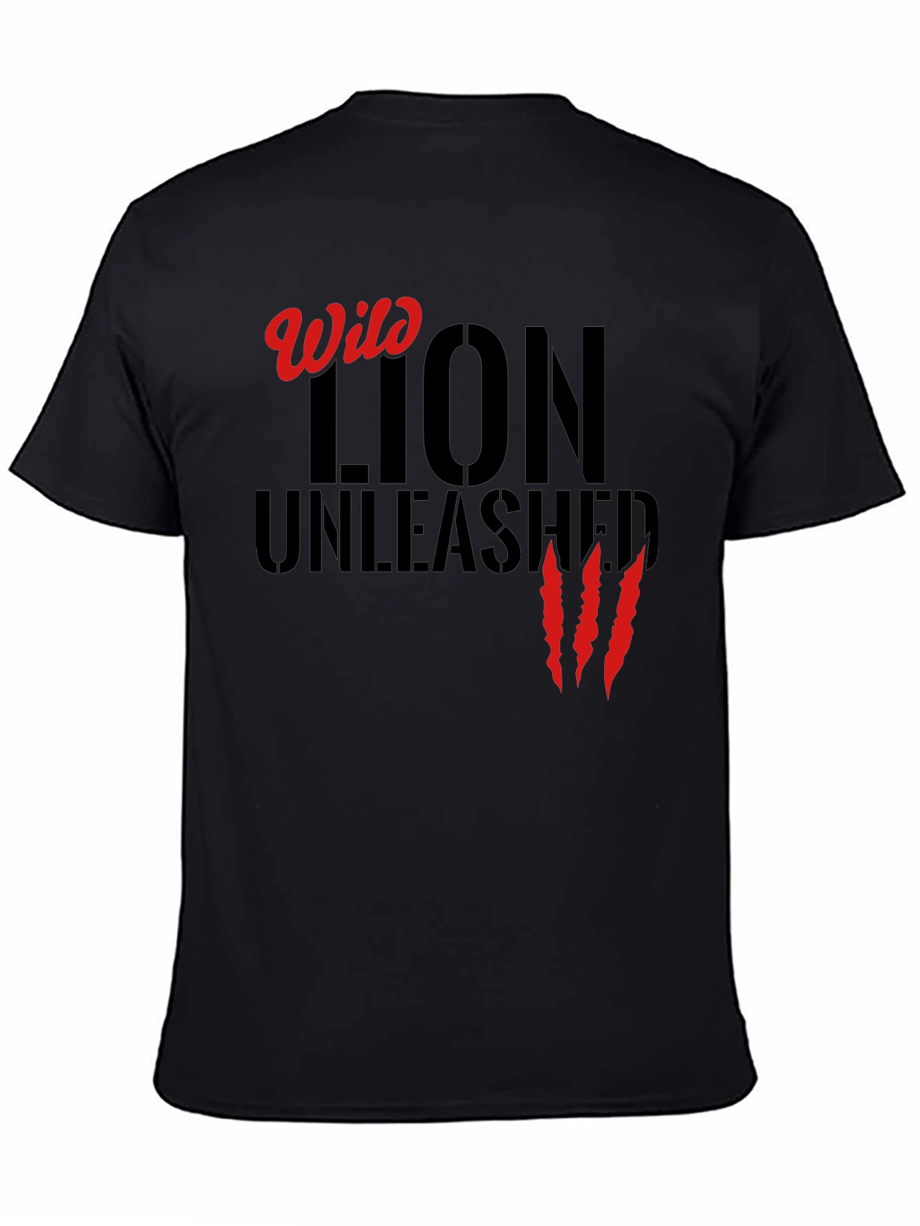 Wild Lion Unleashed Graphic Tee